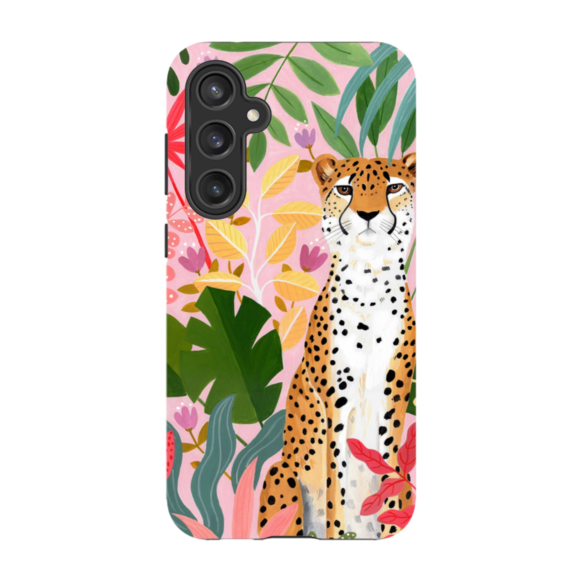 Samsung Tough Case - Cheetah Jungle By Bex Parkin
