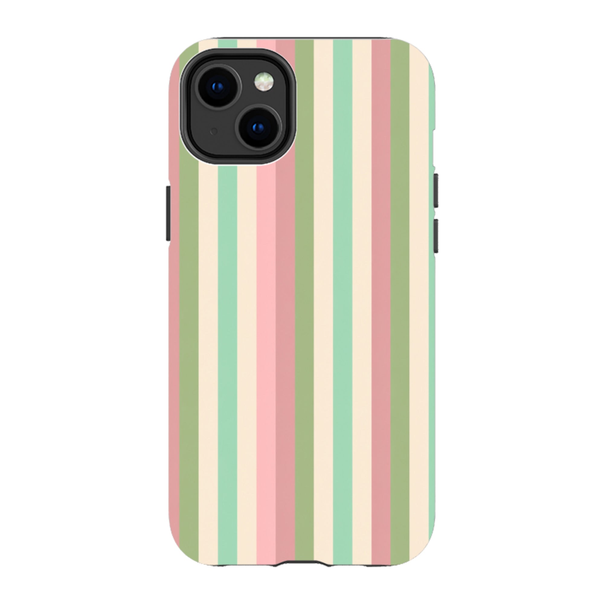 iPhone Tough Case - Pastel Stripe