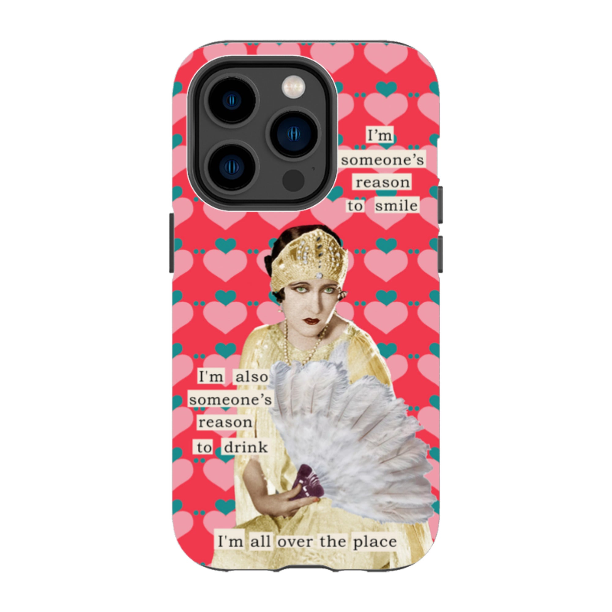 iPhone Tough Case - Someones Reason To Smile By Clare Jordan