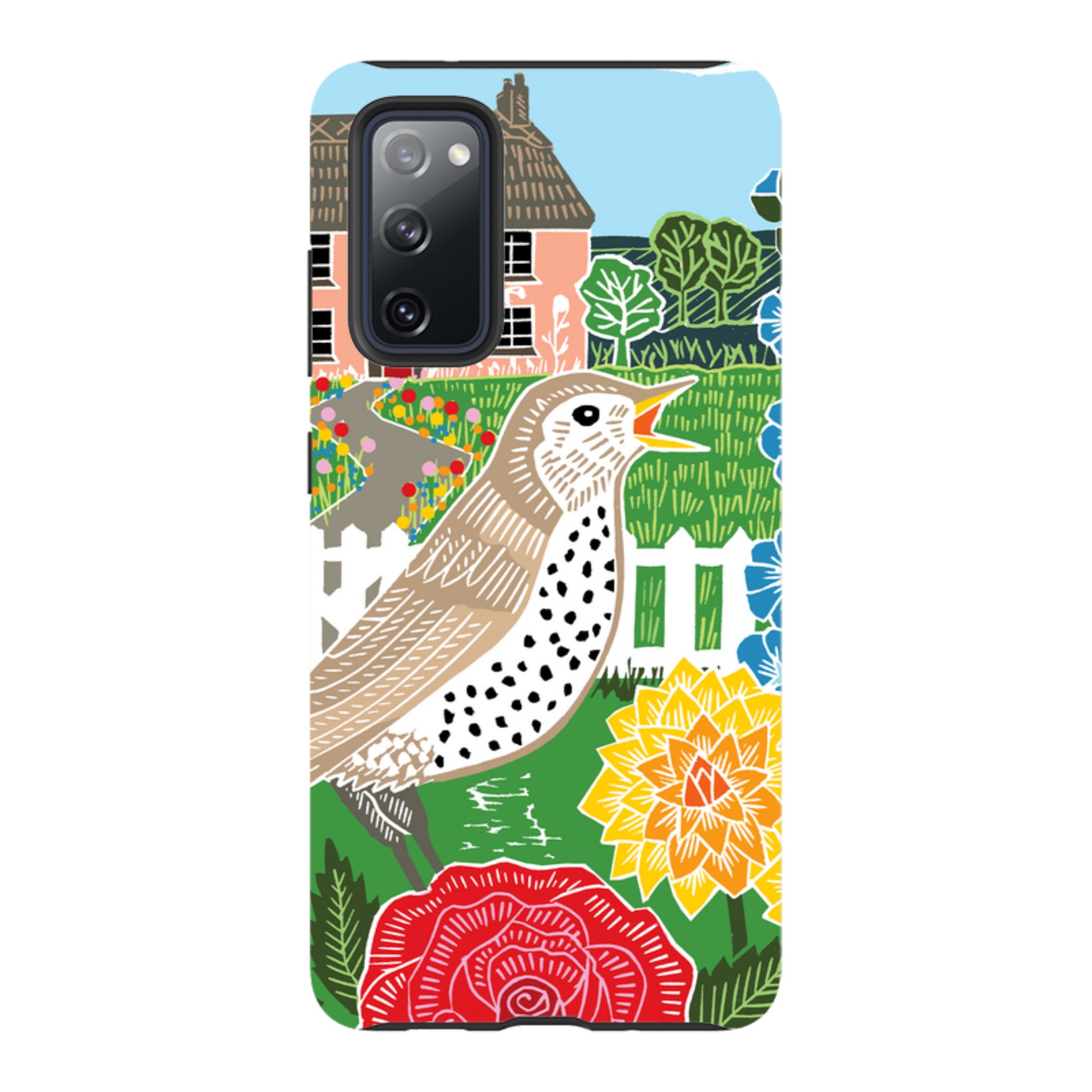 Samsung Tough Case - Cottage Garden By Kate Heiss