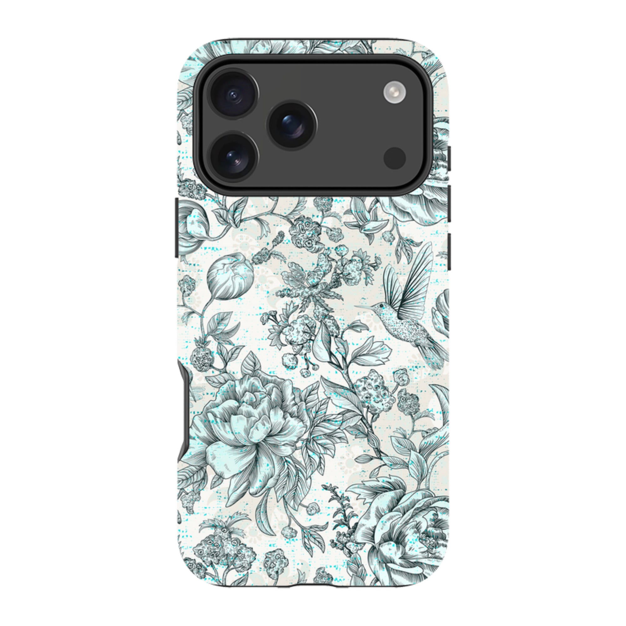 iPhone MagSafe Tough Case -  Blue Peonies