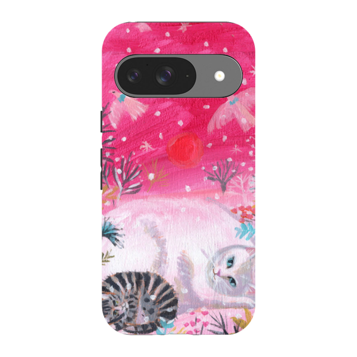 Google Tough Case - Christmas Cats By Mary Stubberfield