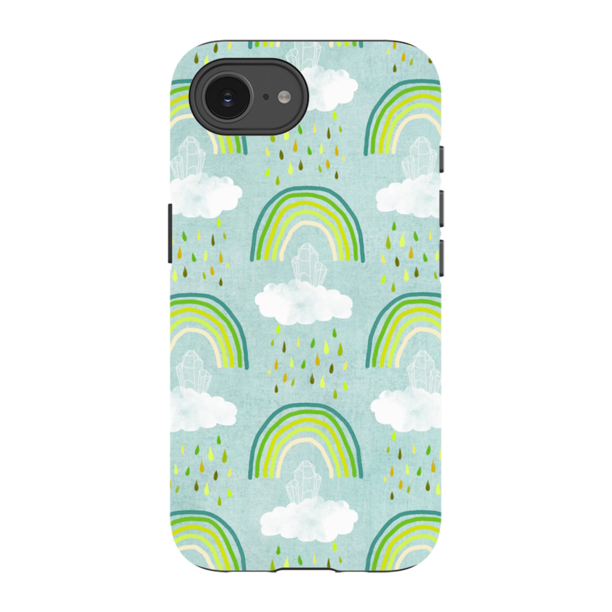 iPhone Tough Case - Rainbows And Crystals By Katherine Quinn