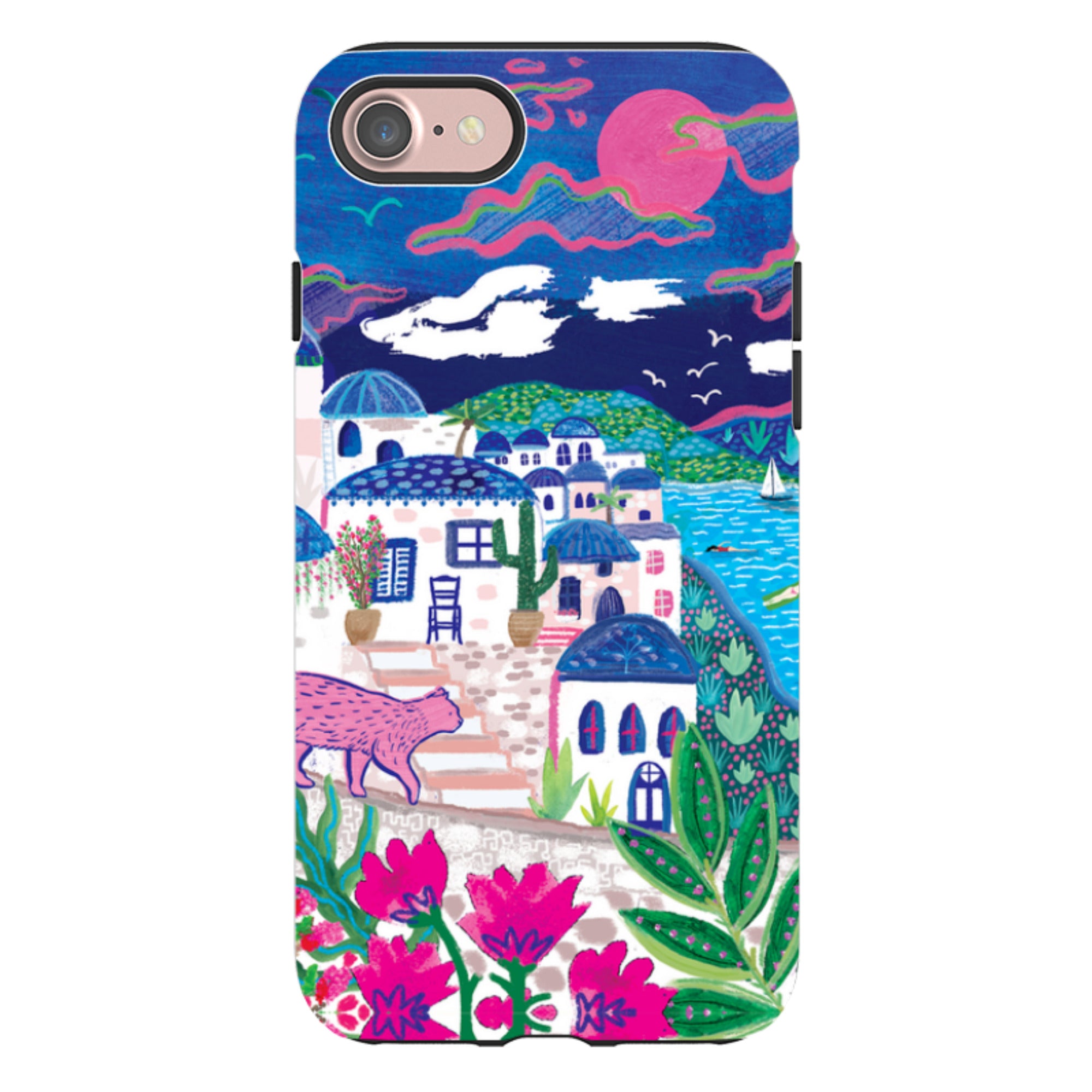 iPhone Tough Case - Sapphire Seas III By Emma Frances Grant