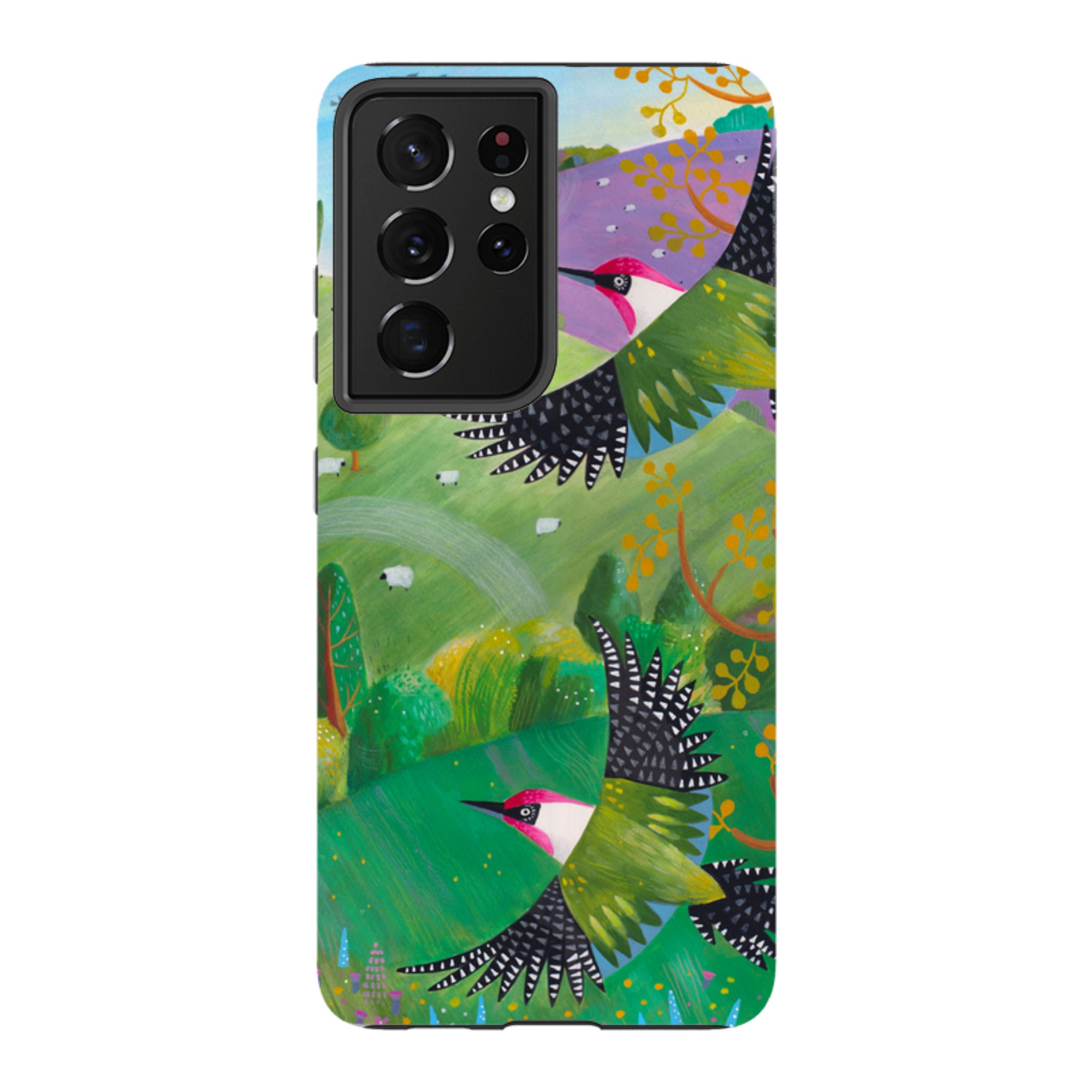 Samsung Tough Case - Woodpeckers By Bex Parkin