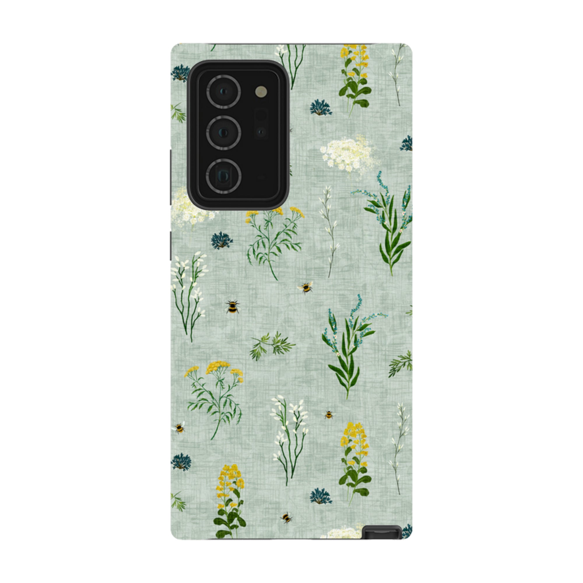 Samsung Tough  Case - Song Bird Florals and Bees By Katherine Quinn