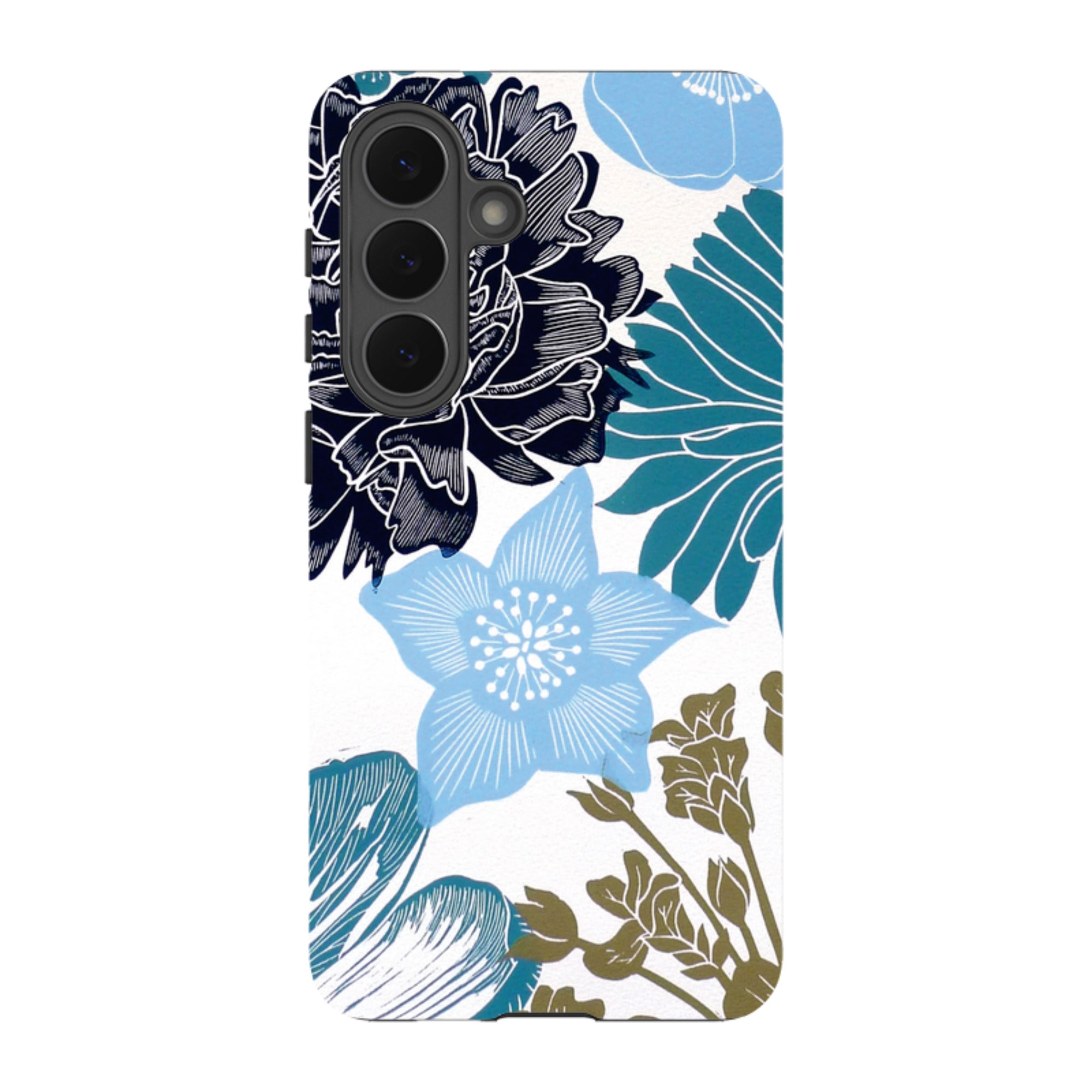 Samsung Tough Case - Cottage Garden Blue By Kate Heiss