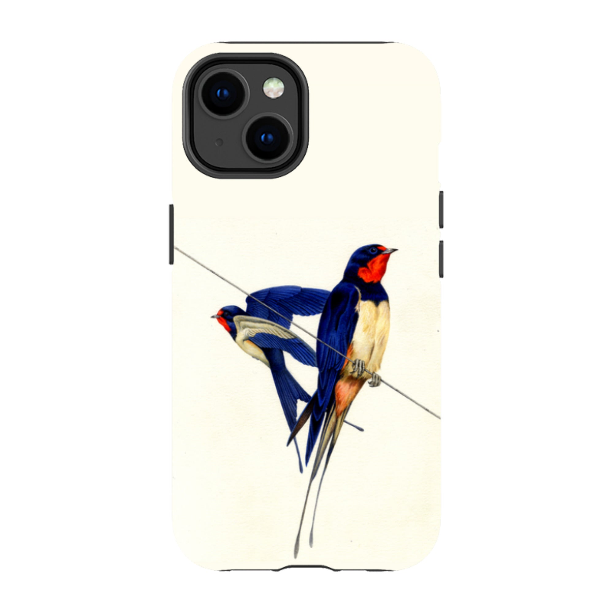 iPhone Tough Case - Swallows By Philip Hood