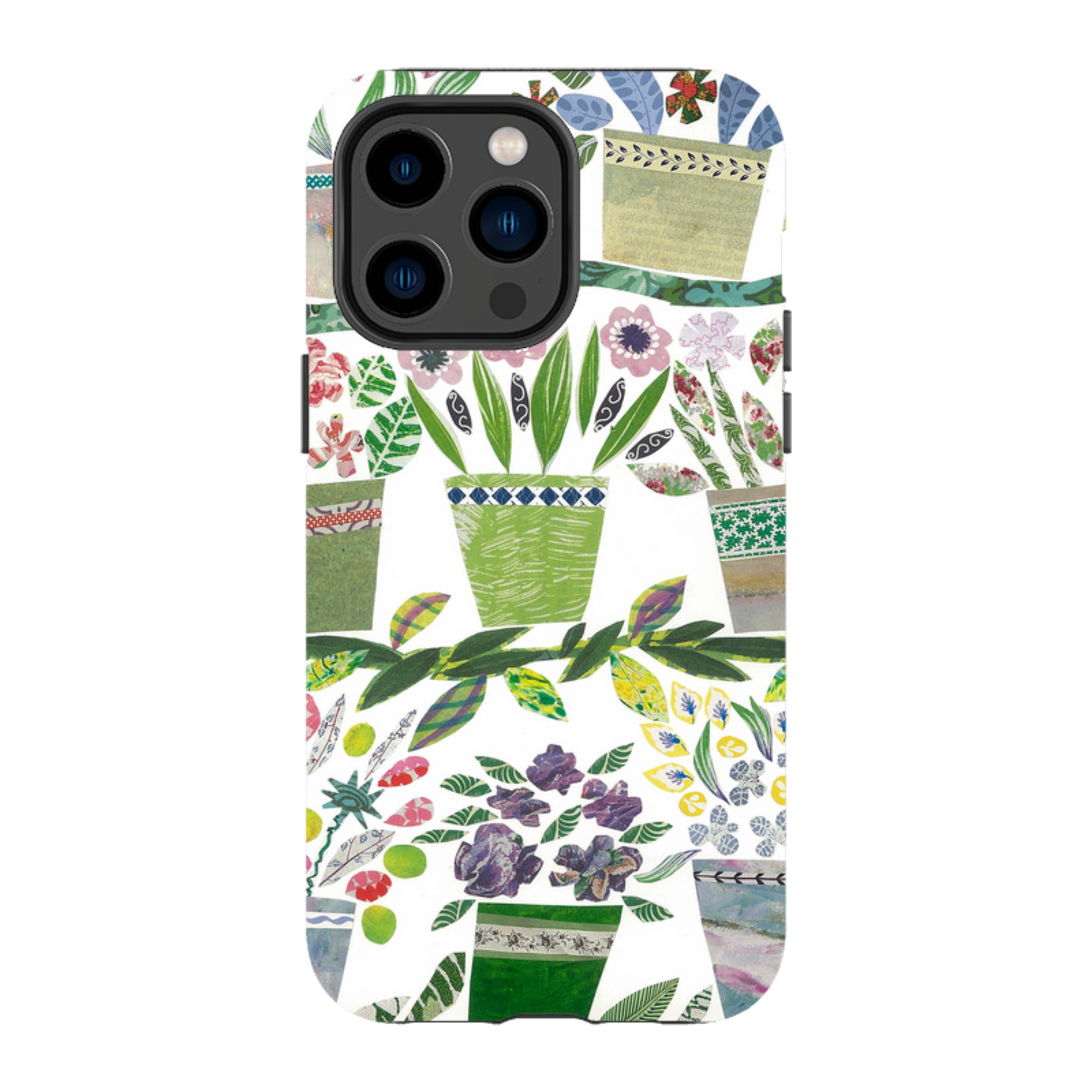 iPhone Tough Case - Flowerpots By Jane Robbins