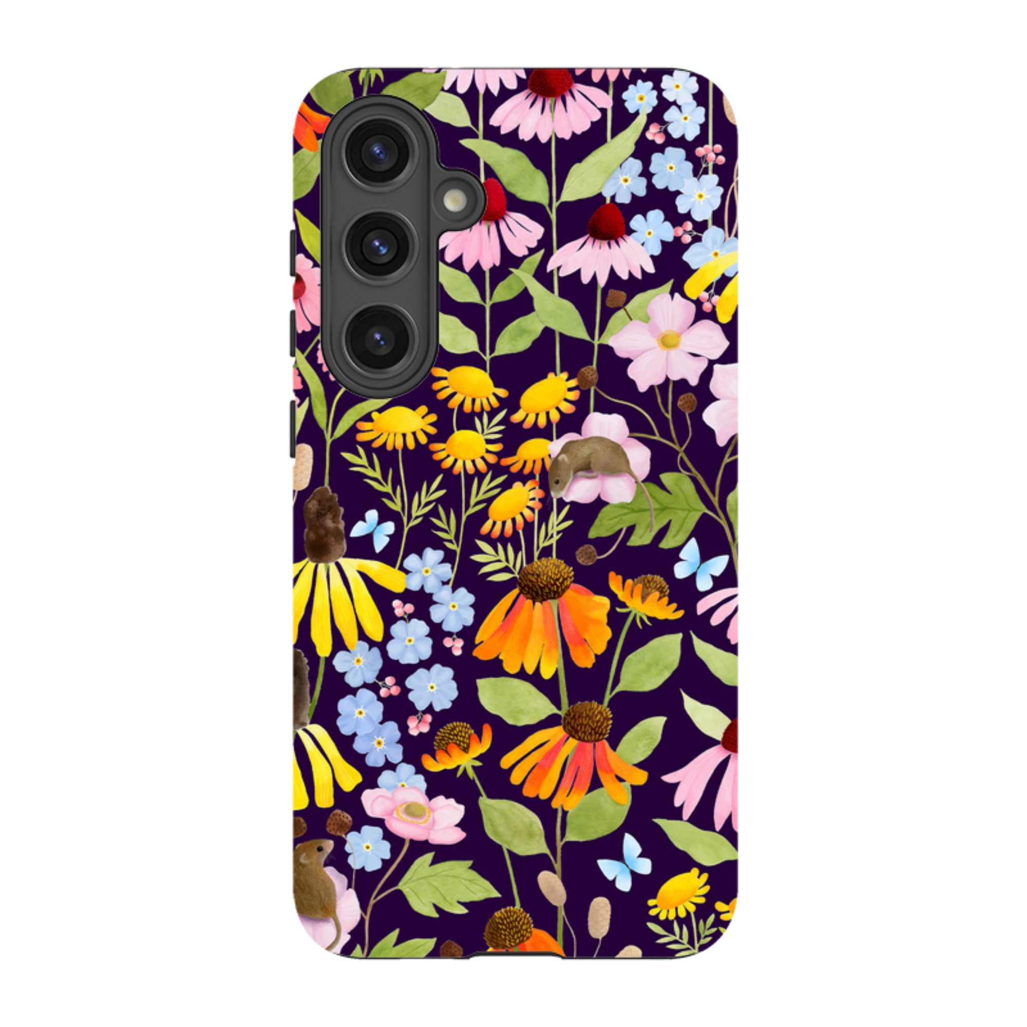 Samsung Tough Case - Mice And Wildflowers By Bex Parkin