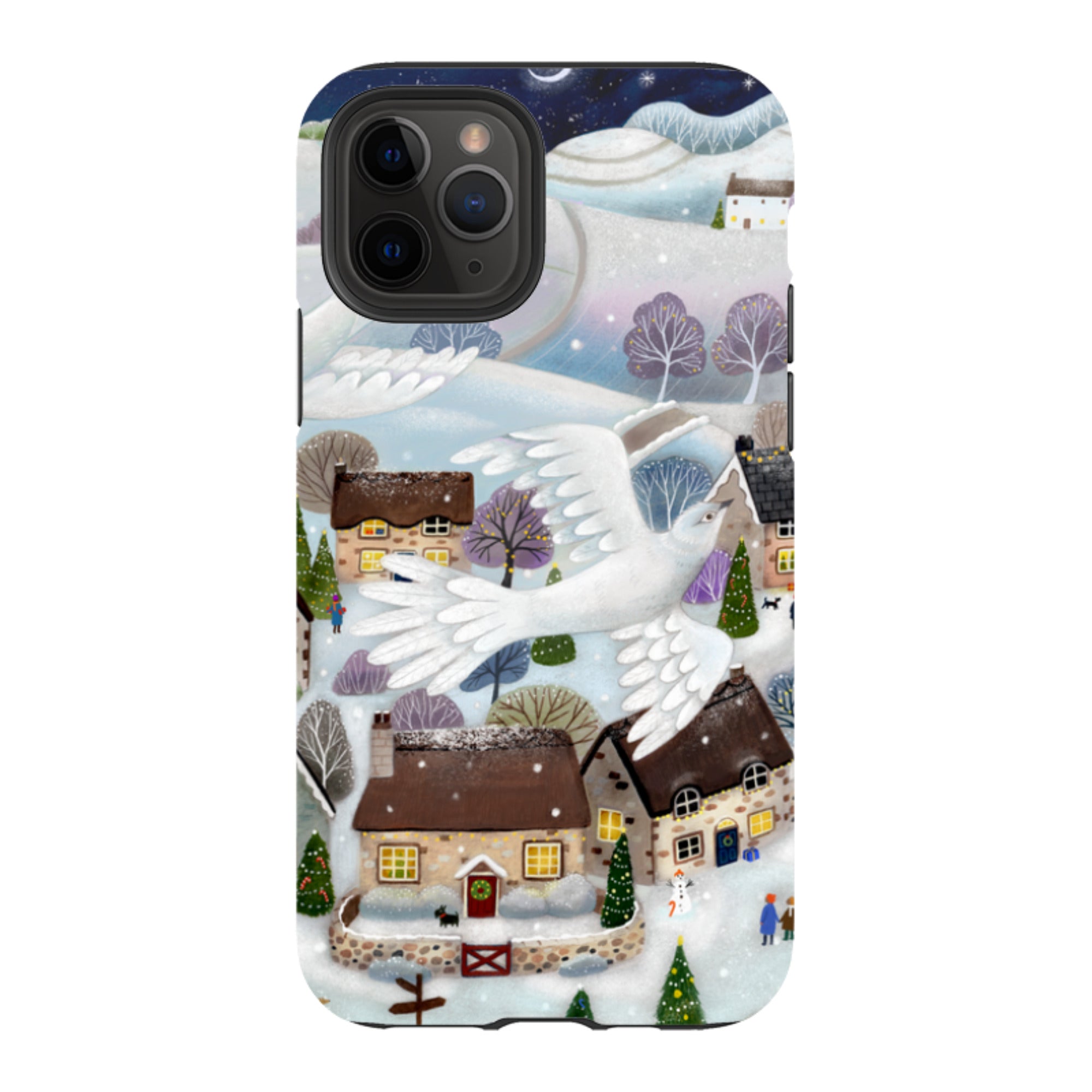 iPhone Tough Case - Advent Doves By Bex Parkin