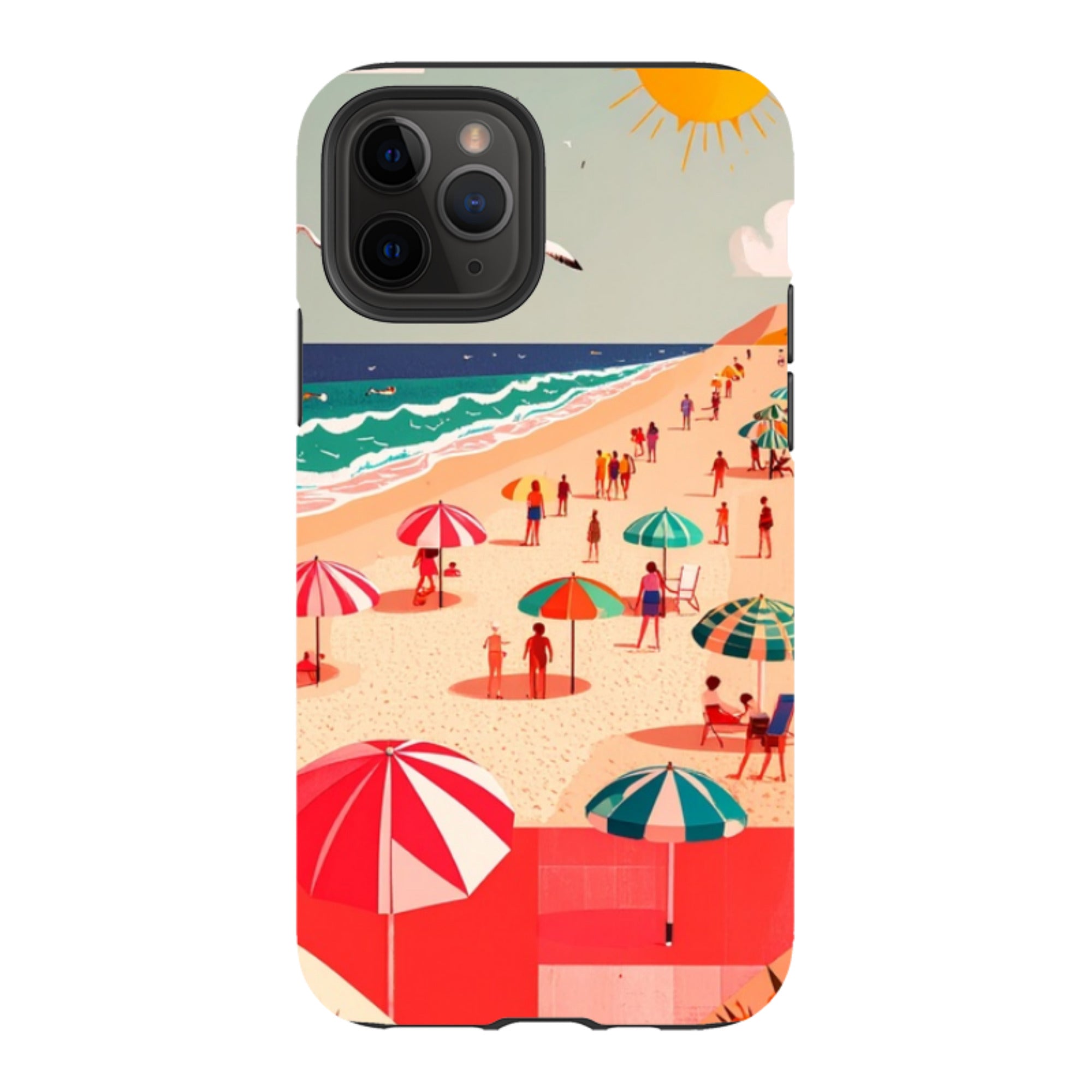 iPhone Tough Case - Mediterranean Beach
