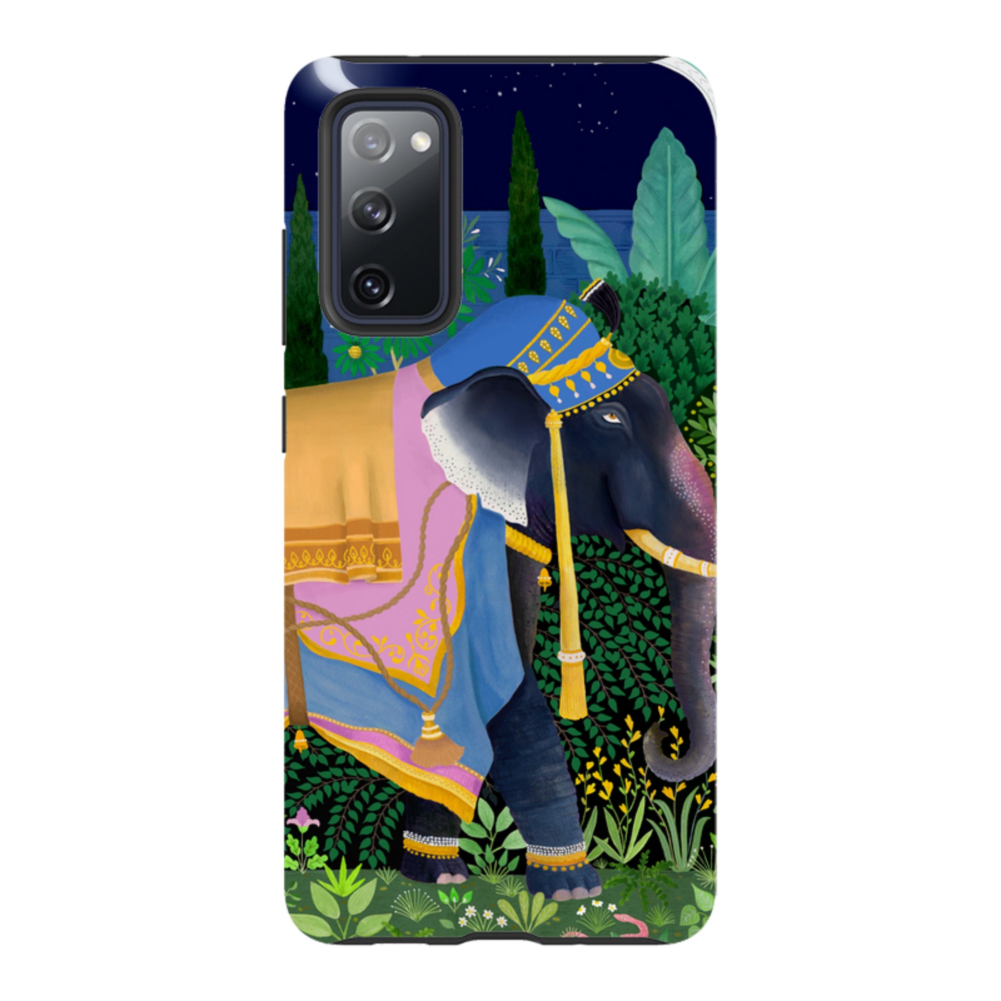 Samsung Tough Case - Indian Elephant By Bex Parkin
