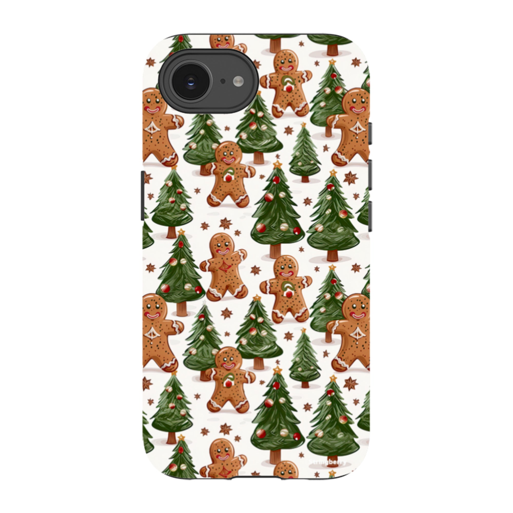 iPhone Tough Case - Ginger Bread Xmas III