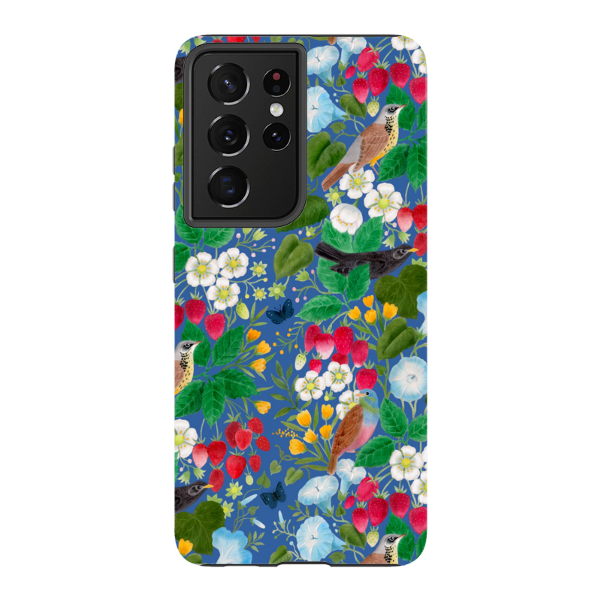 Samsung Tough  Case - Strawberry Thief By Bex Parkin