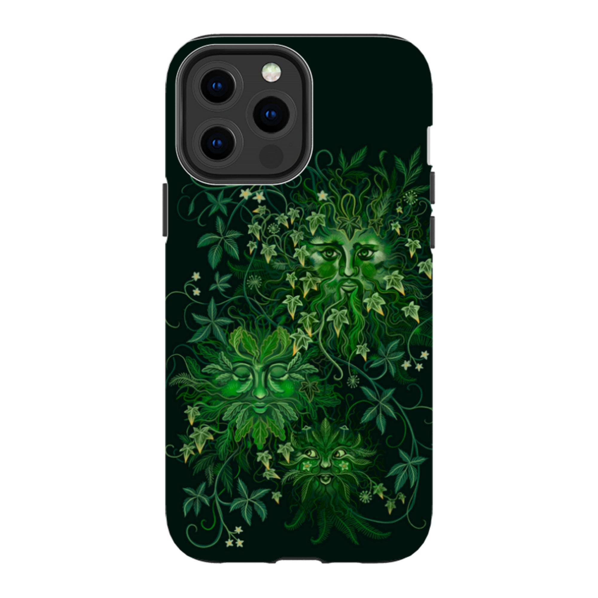 iPhone MagSafe Tough Case - Green Man By Anna Stead