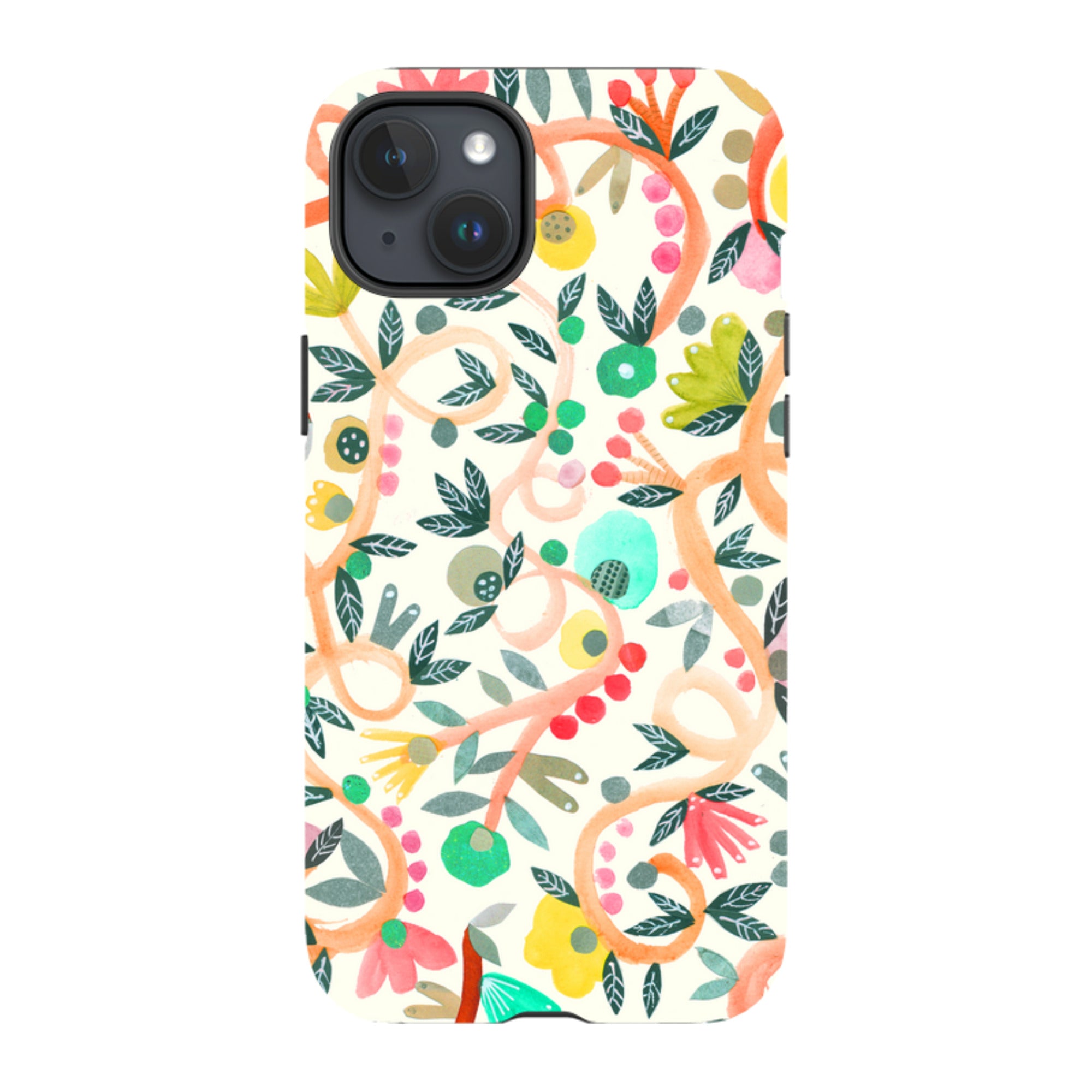 iPhone Tough Case - Floral By Gabriela Larios