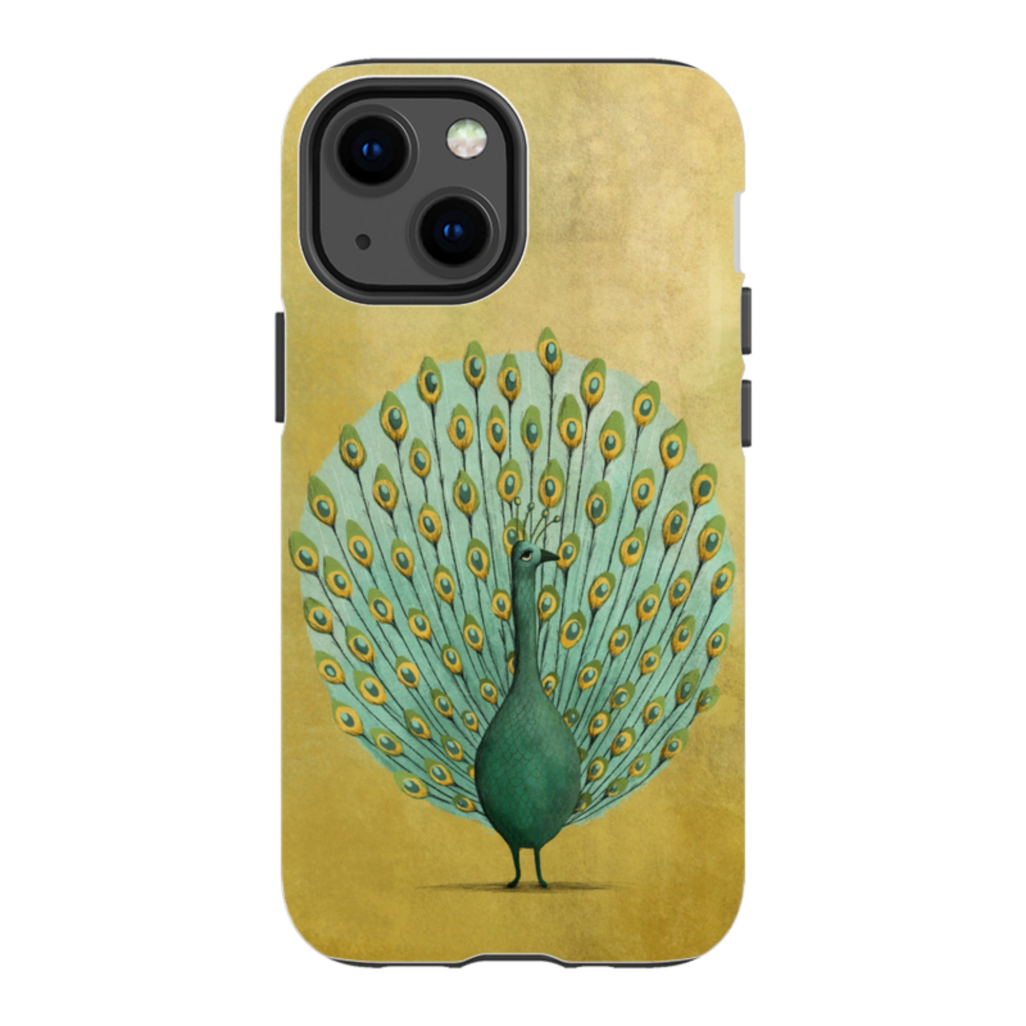 iPhone Tough Case - Peacock By Maja Lindberg