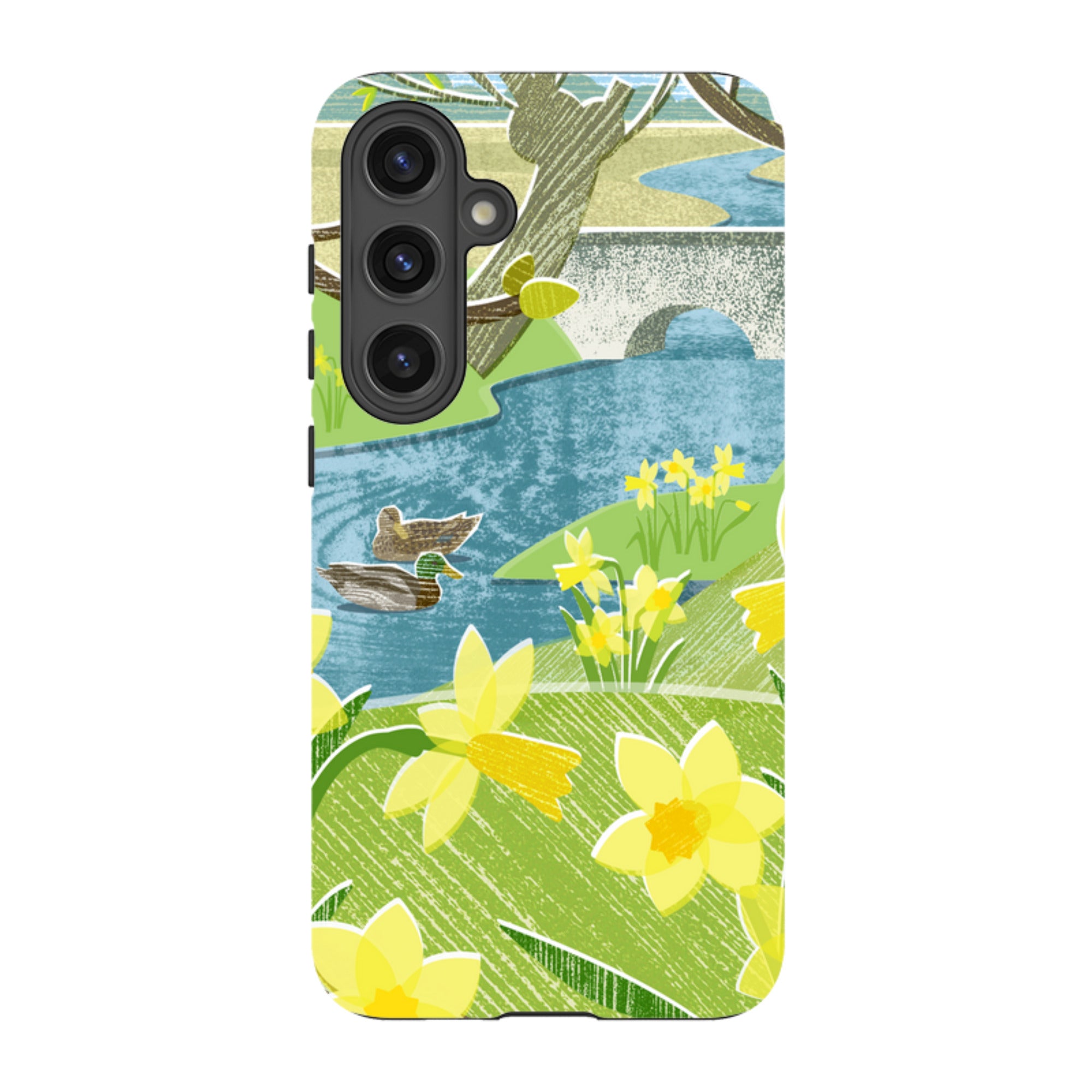 Samsung Tough Case - Daffs And Ducks By Liane Payne