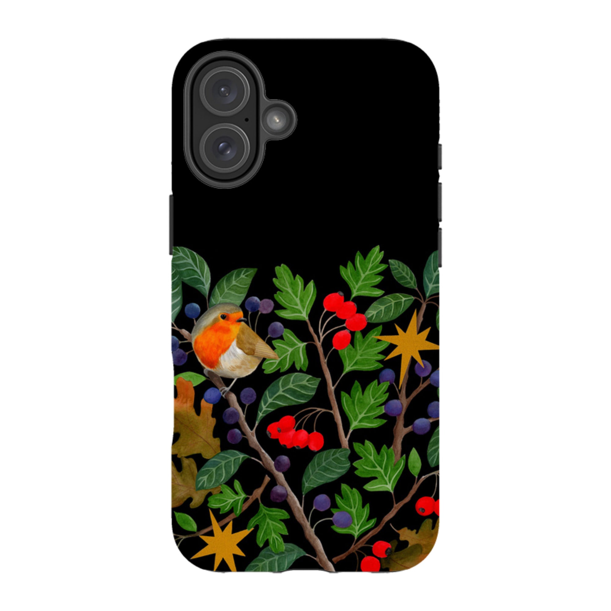 iPhone MagSafe Tough Case - Sloe Robin By Bex Parkin
