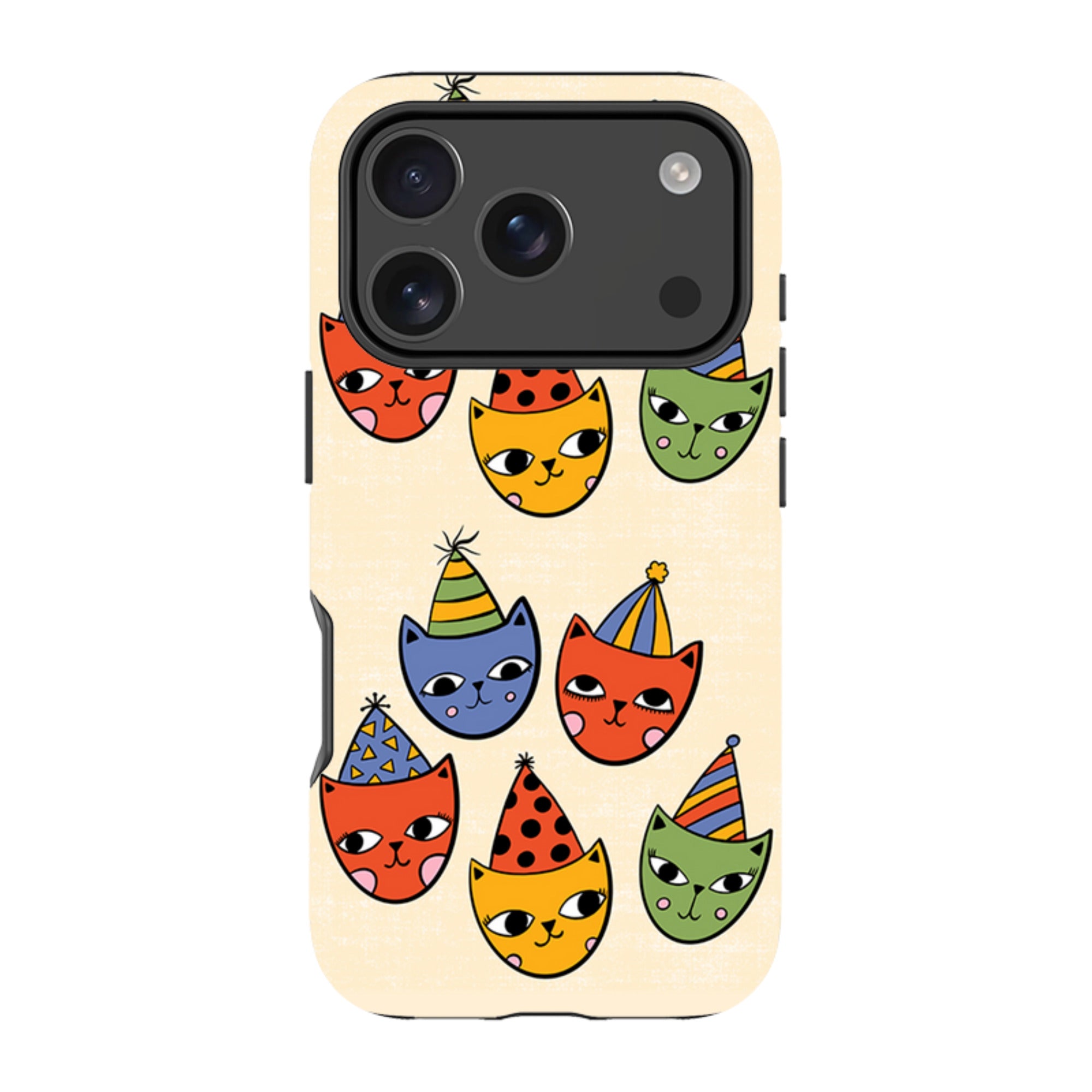 iPhone Tough Case - Happy Cats By Suzy Taylor
