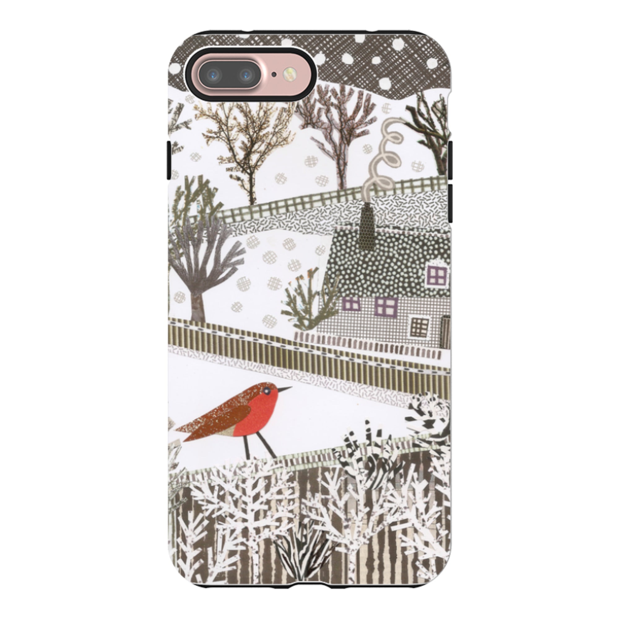 iPhone Tough Case - Robin Cottage By Jane Robbins