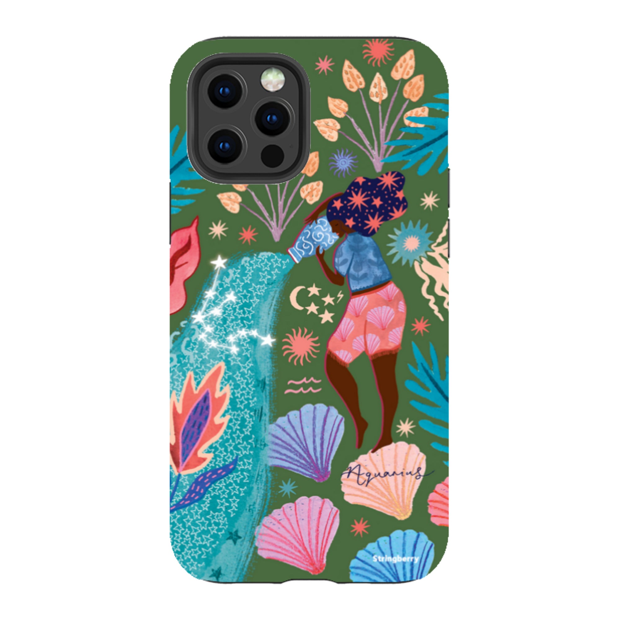 iPhone Tough Case - Aquarius By Emma Frances Grant