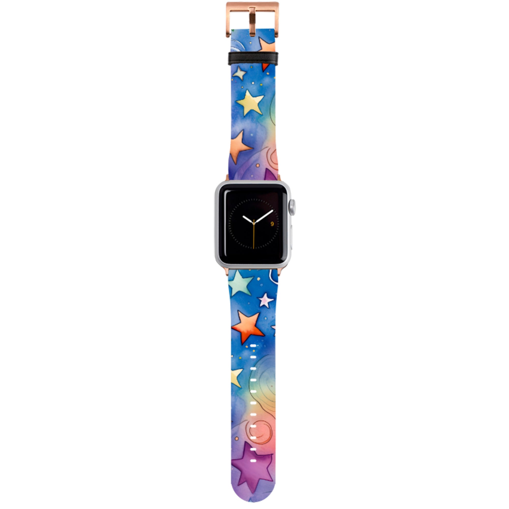 Rainbow Stars III Apple Watch Strap