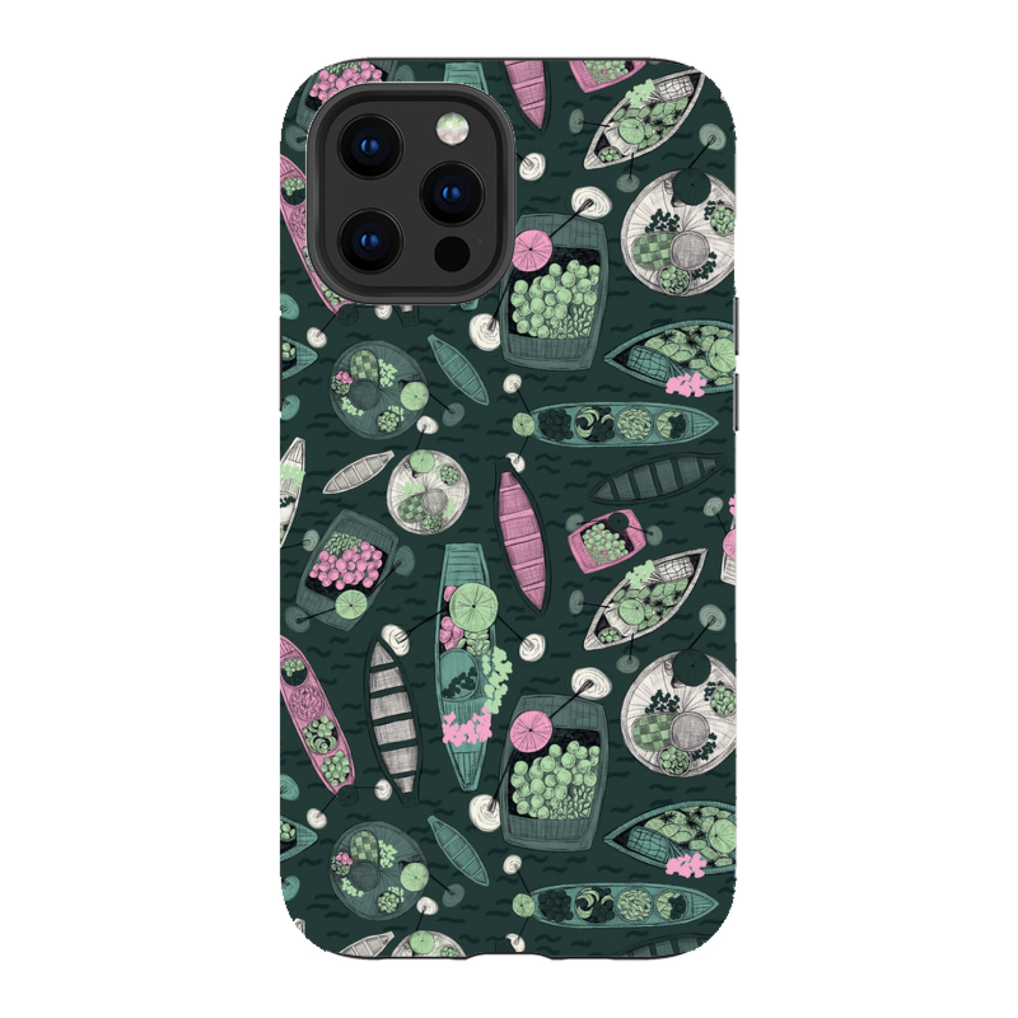 iPhone Tough Case - Floating Markets A By Jade Mosinski