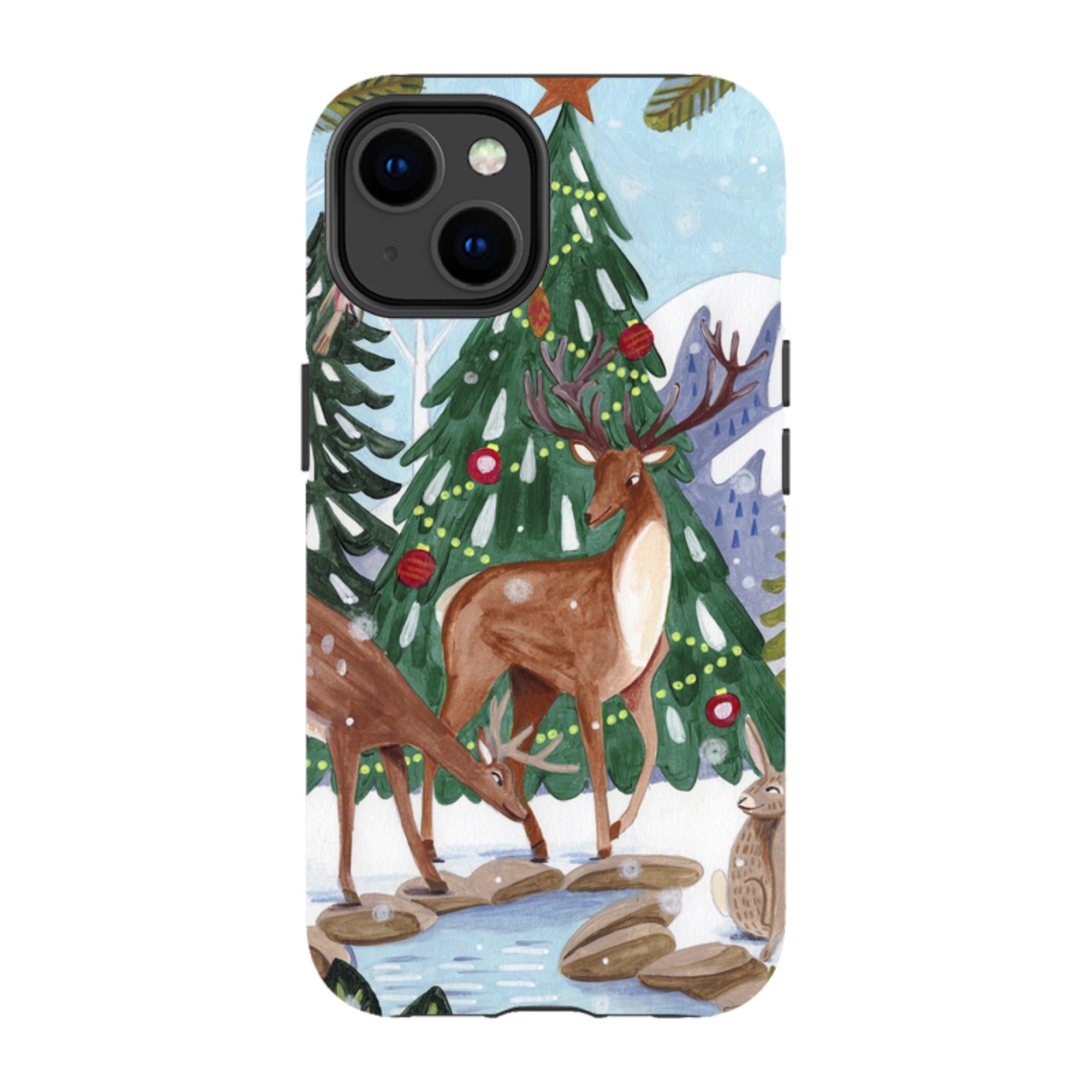 iPhone MagSafe Tough Case - Winter Forest By Caroline Bonne Muller