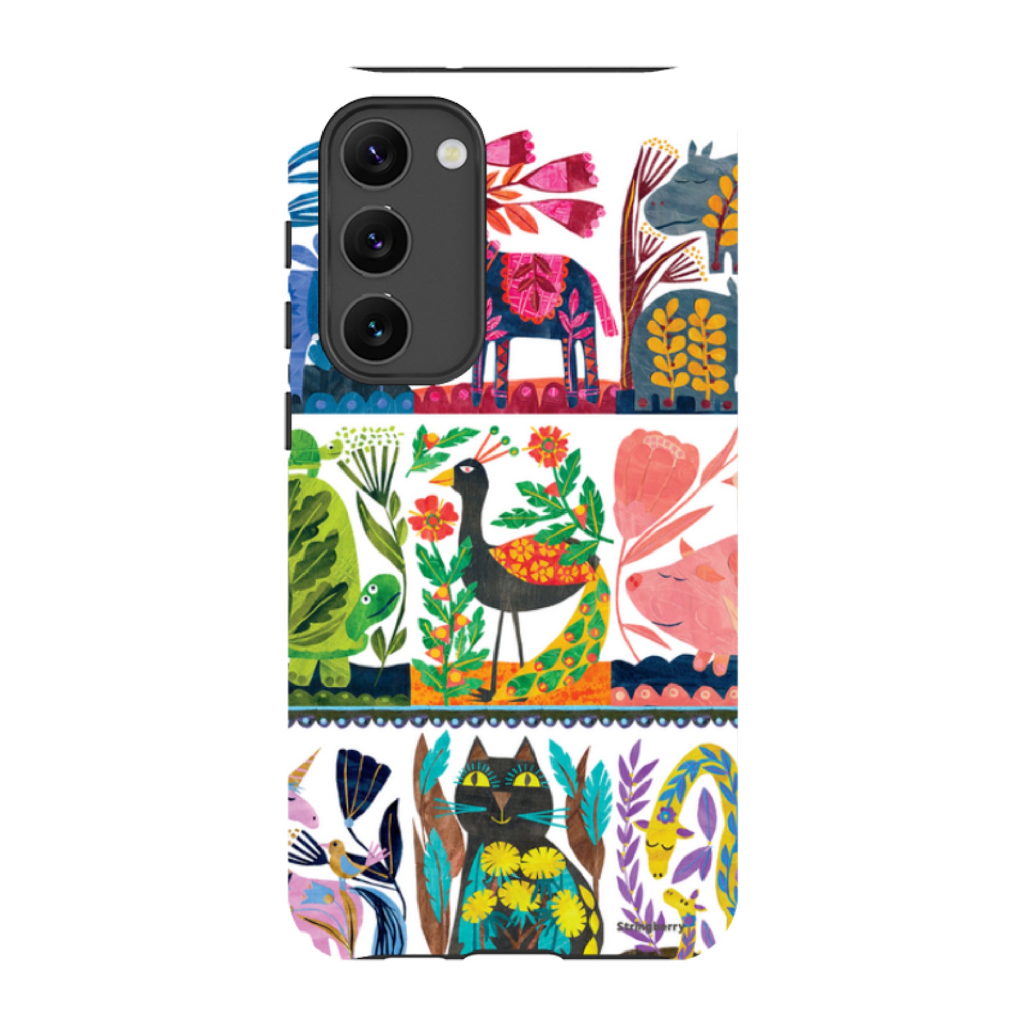 Samsung Tough Case - Folk Colour By Tracey English