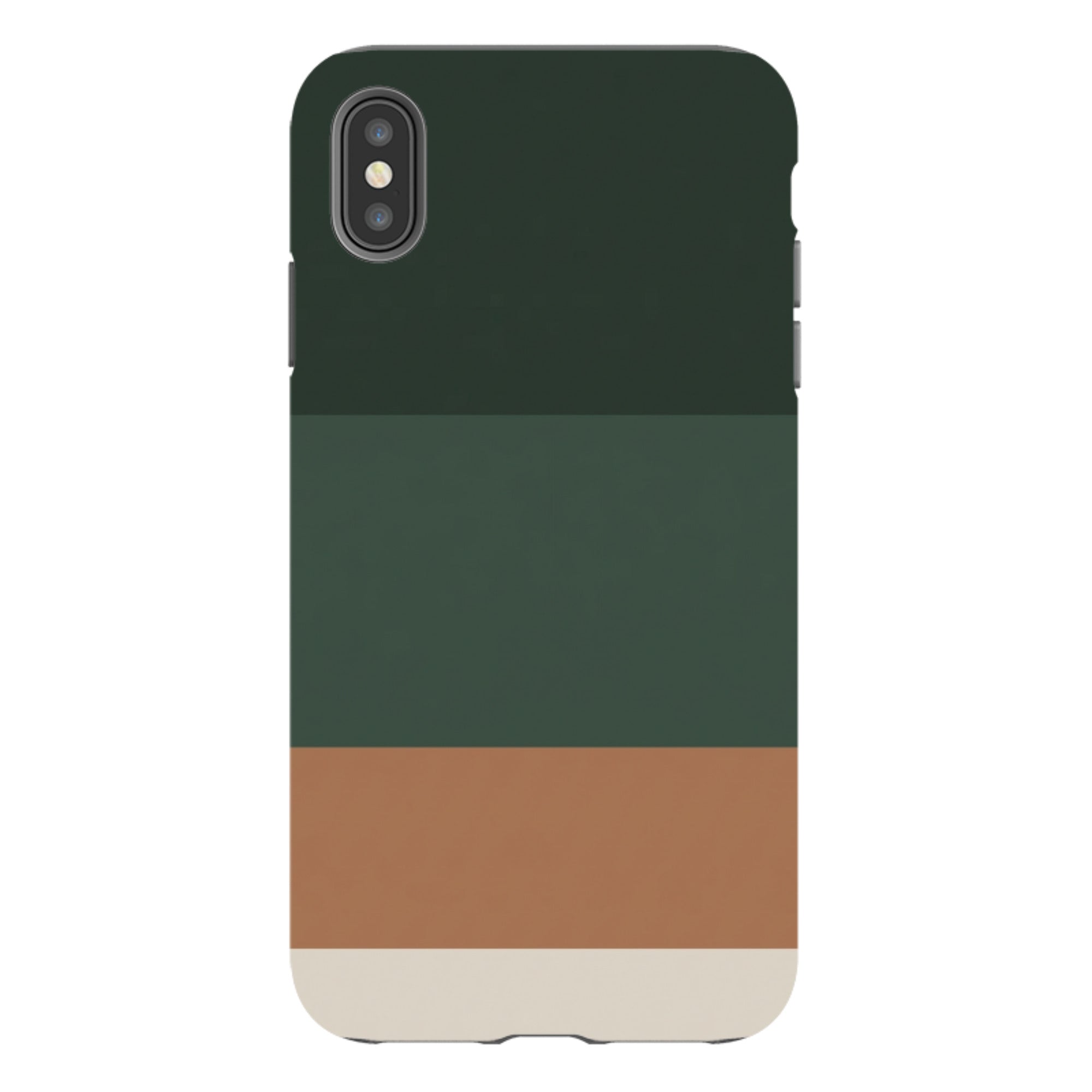 iPhone Tough Case - Dark Forest Green Gradient