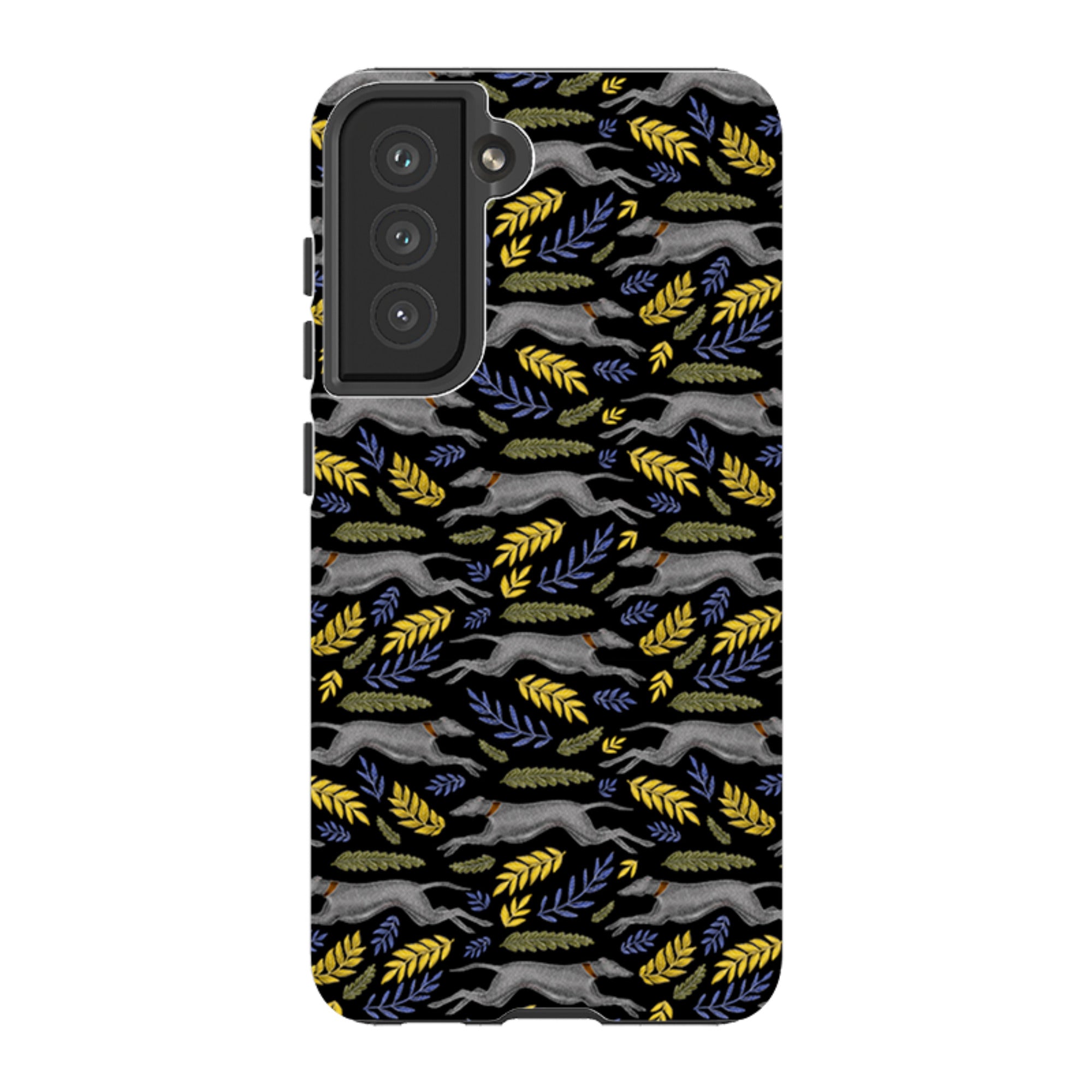 Samsung Tough Case - Greyhound Pattern By Catherine Rowe