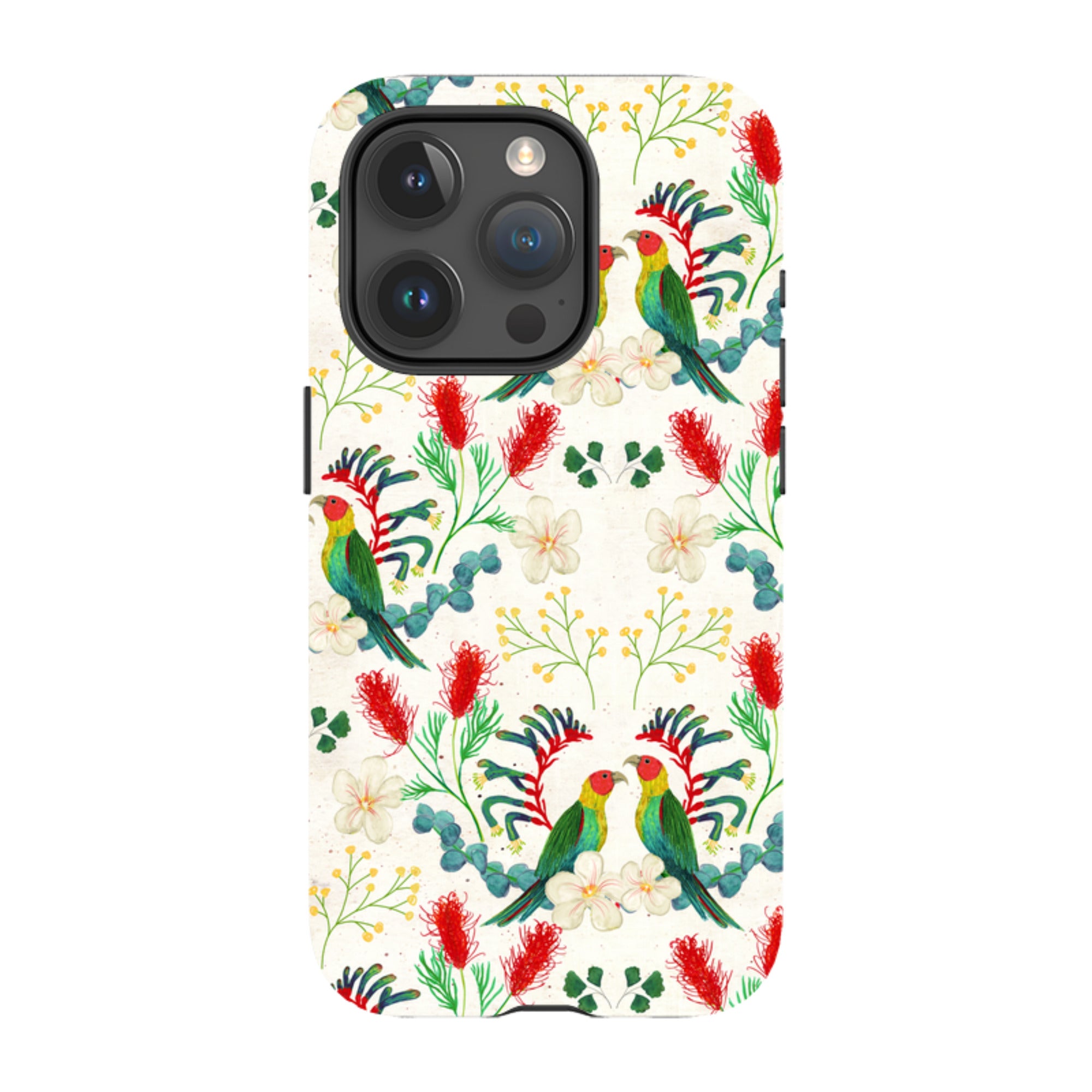 iPhone Tough Case - Rainbow Lorikeet By Katherine Quinn