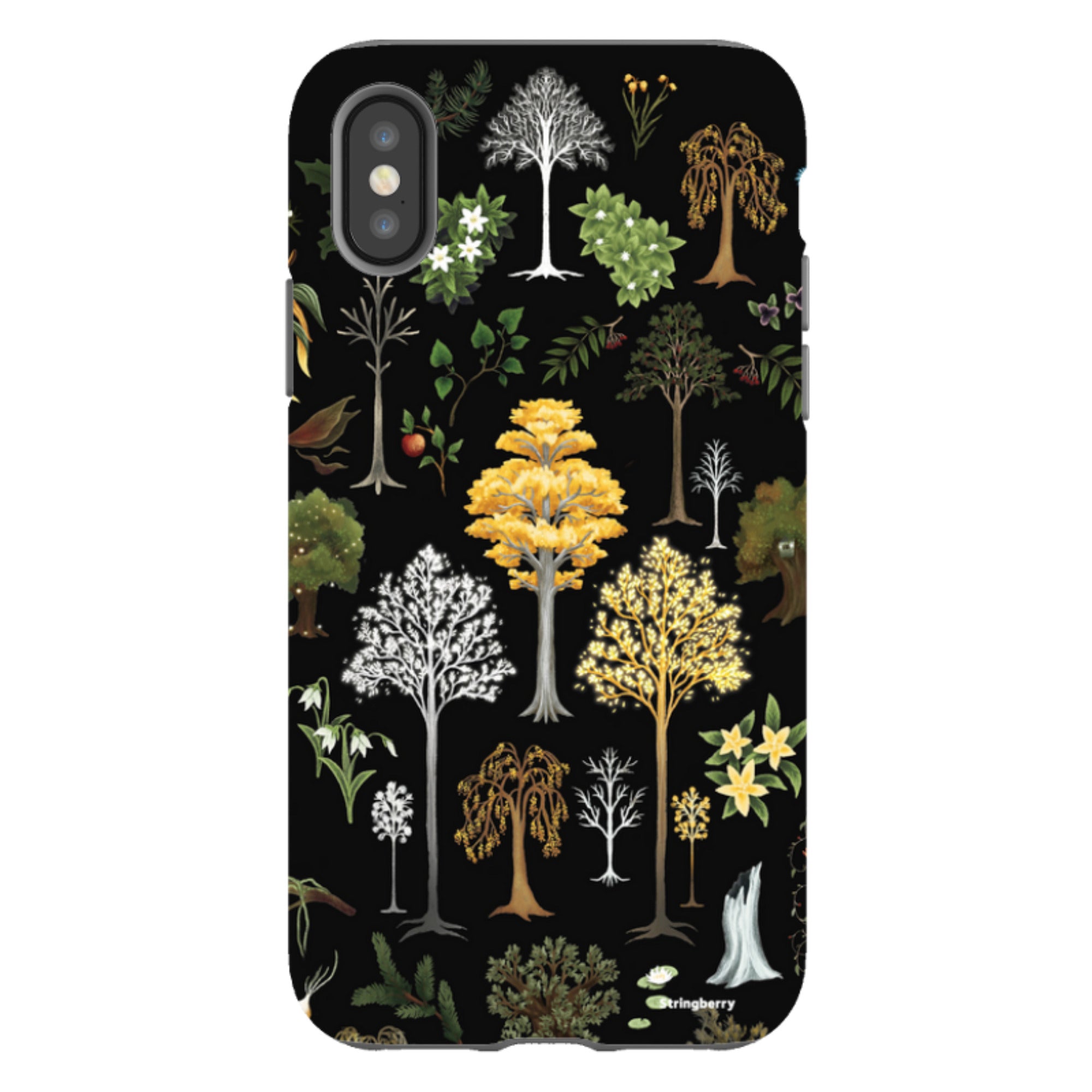 iPhone Tough Case - Fantasy Herbal  By Anna Stead