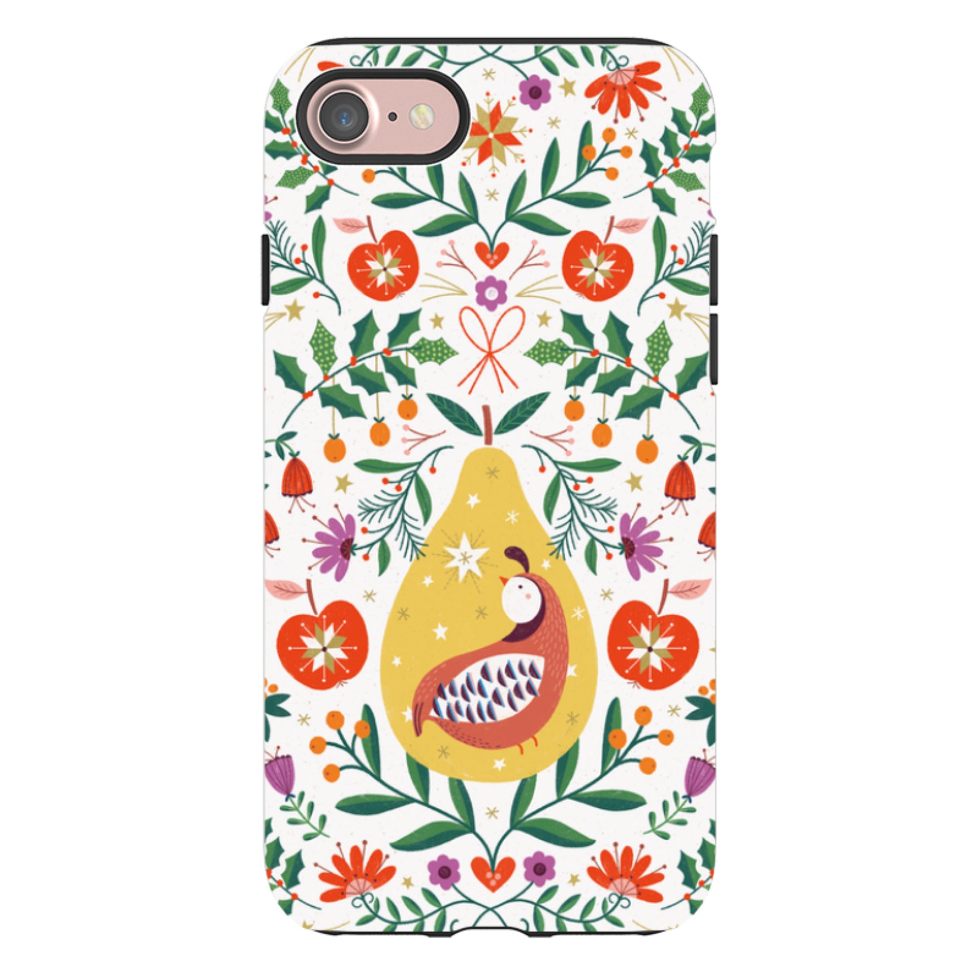 iPhone Tough Case - Festive Fruits By Ali Brookes