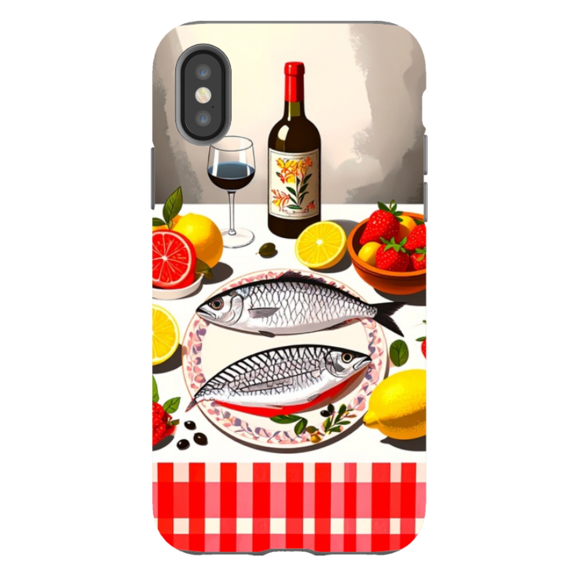 iPhone Tough Case - Plate Of Sardines
