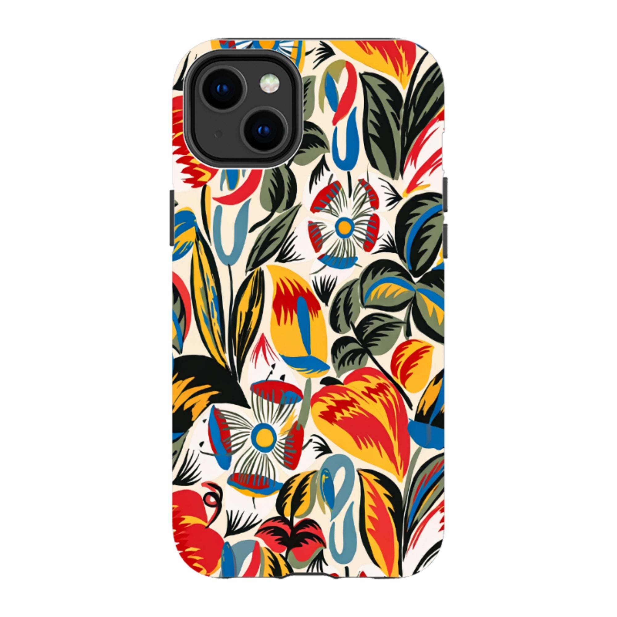 iPhone Tough Case - Fauvist Floral