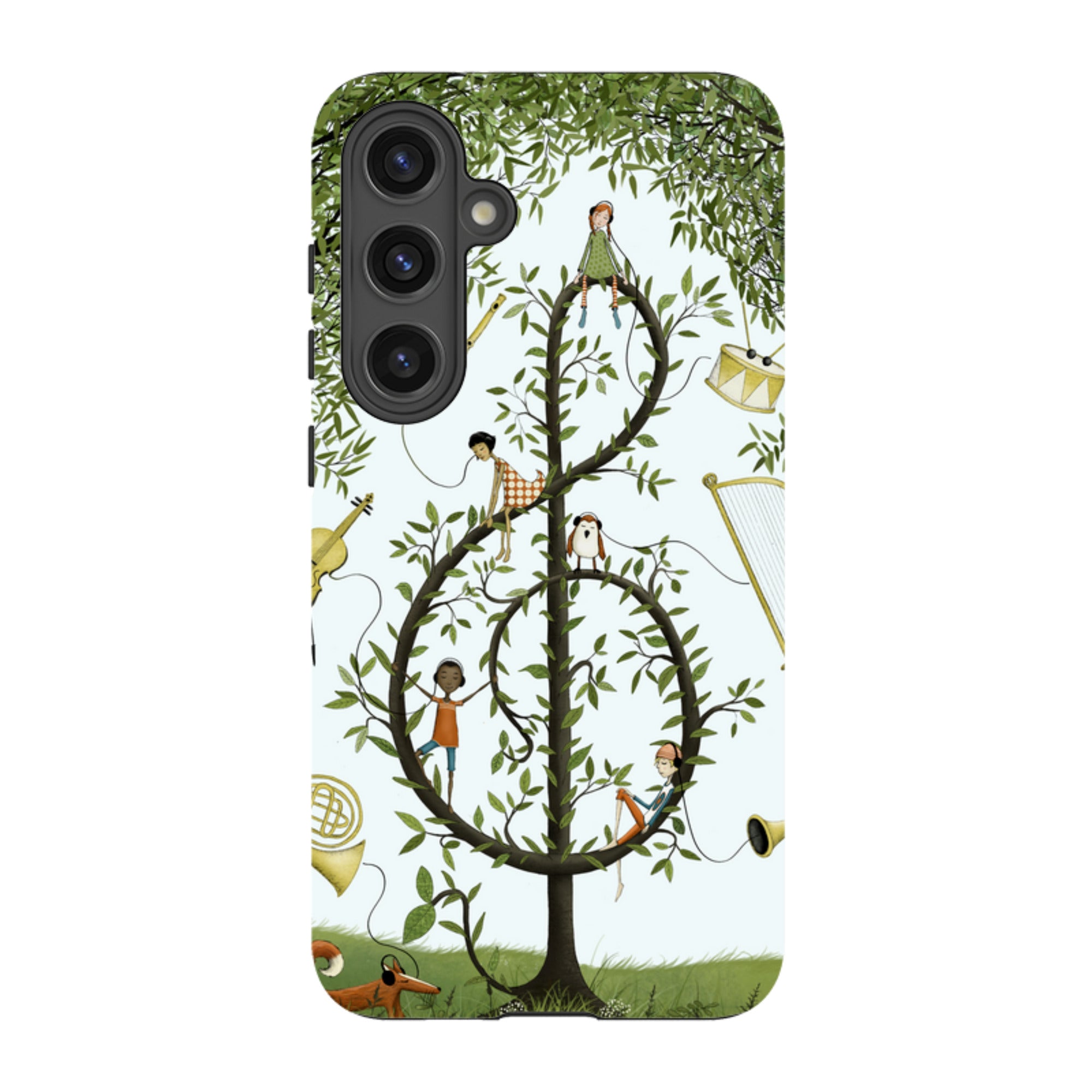 Samsung Tough Case - Music Tree By Maja Lindberg