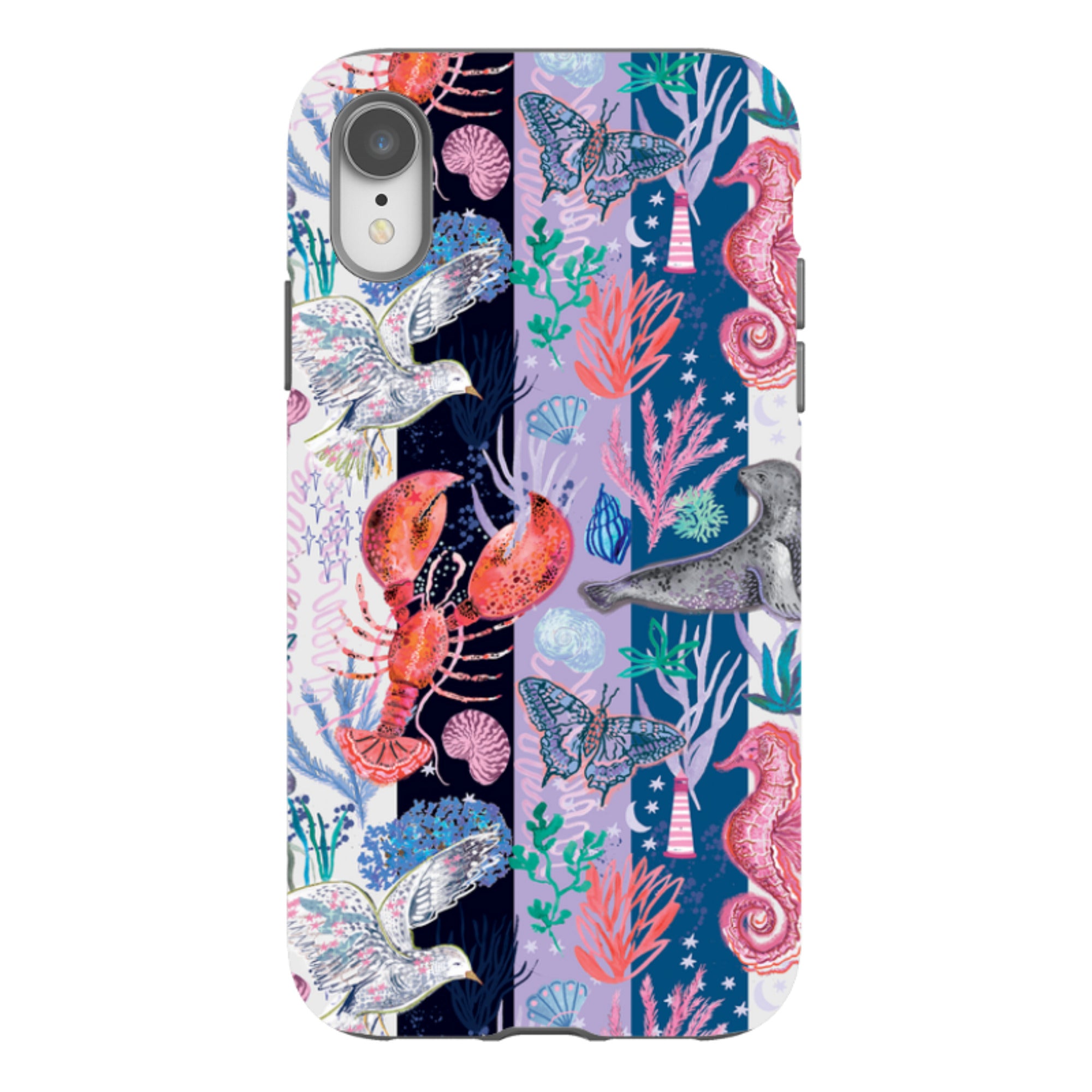 iPhone Case - Coastal Calling Stripe II By Emma Frances Grant