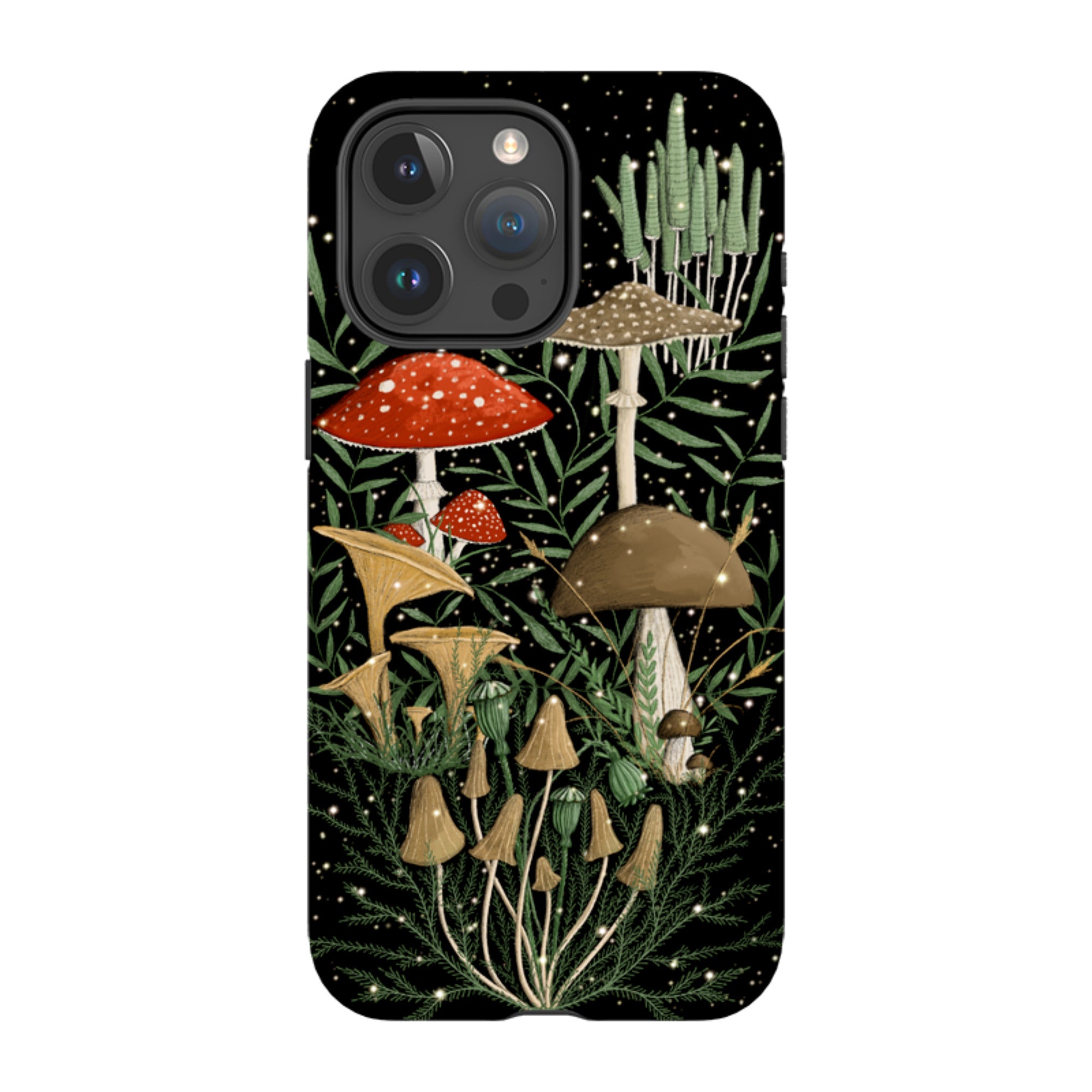iPhone Tough Case - Mushroom Magic By Maja Lindberg