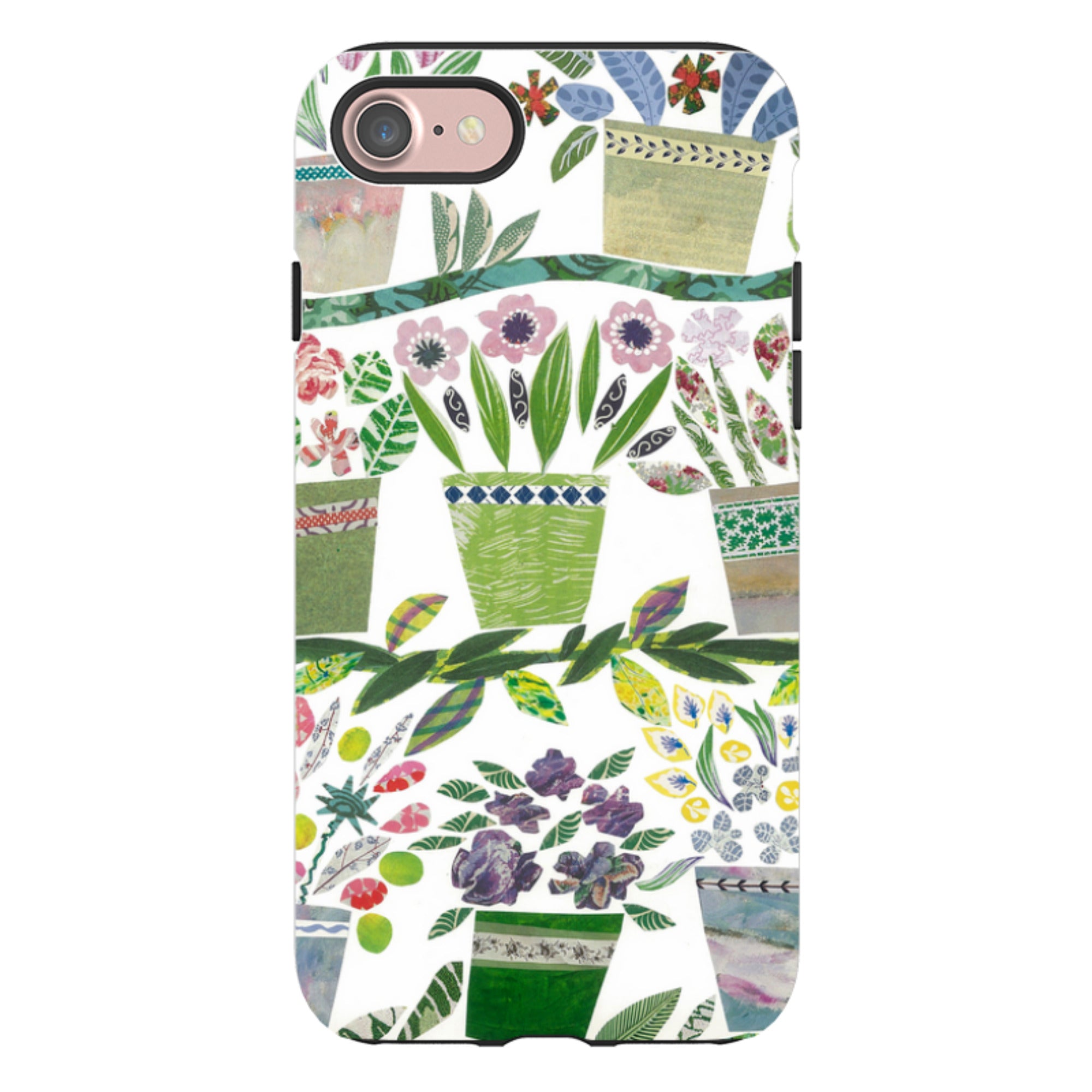 iPhone Tough Case - Flowerpots By Jane Robbins