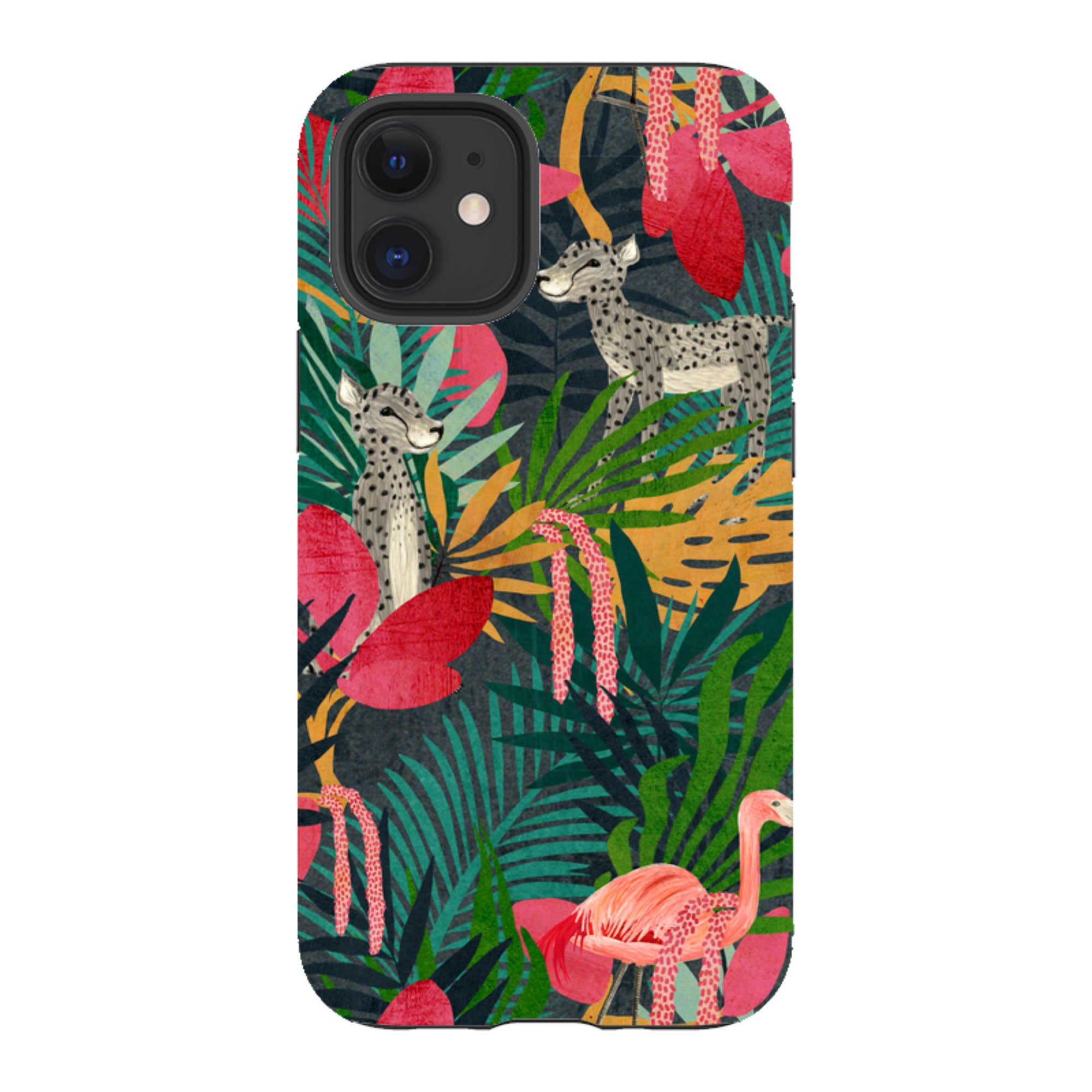 iPhone Tough Case - Lush Jungle By Katherine Quinn