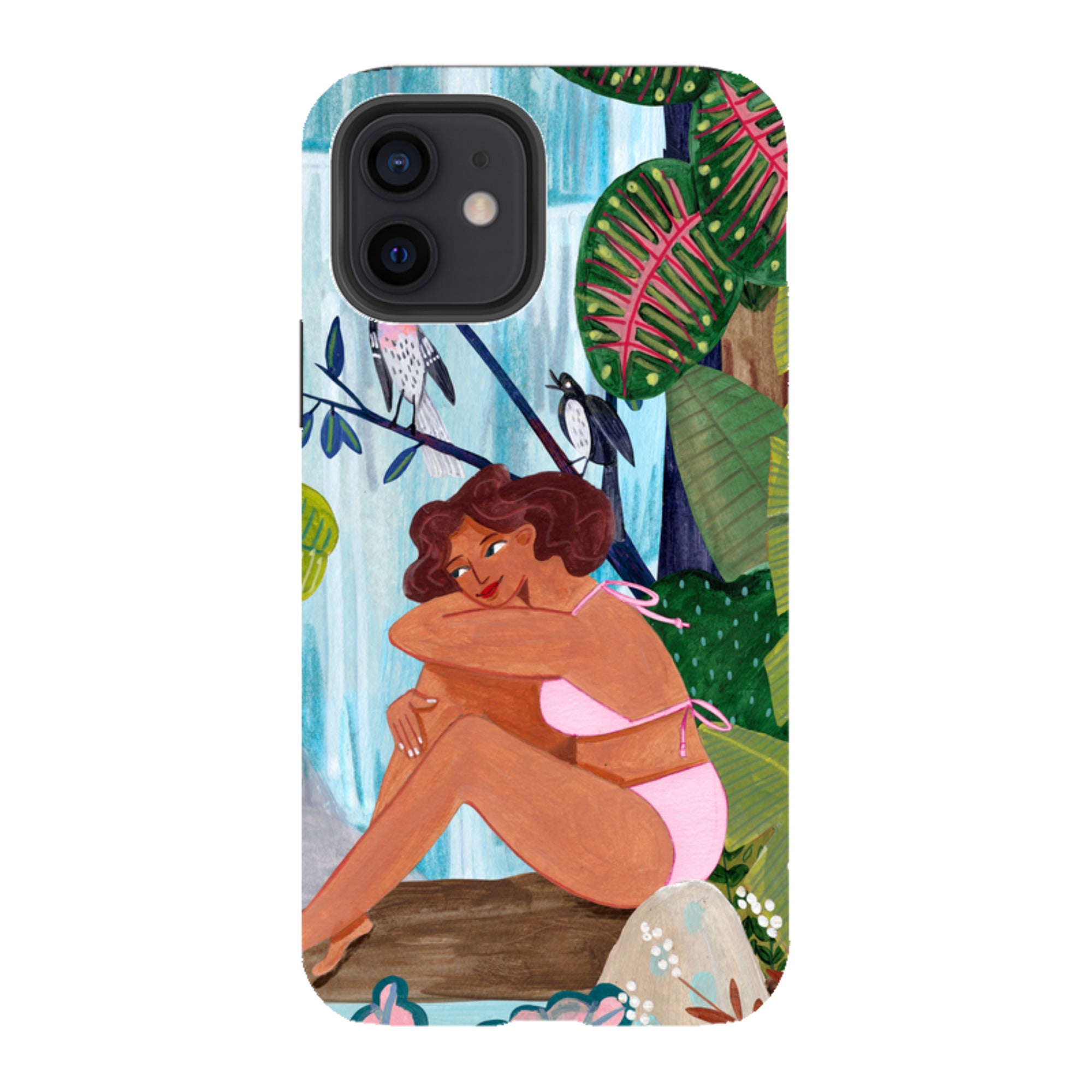 iPhone Tough Case - Waterfall By Caroline Bonne Muller