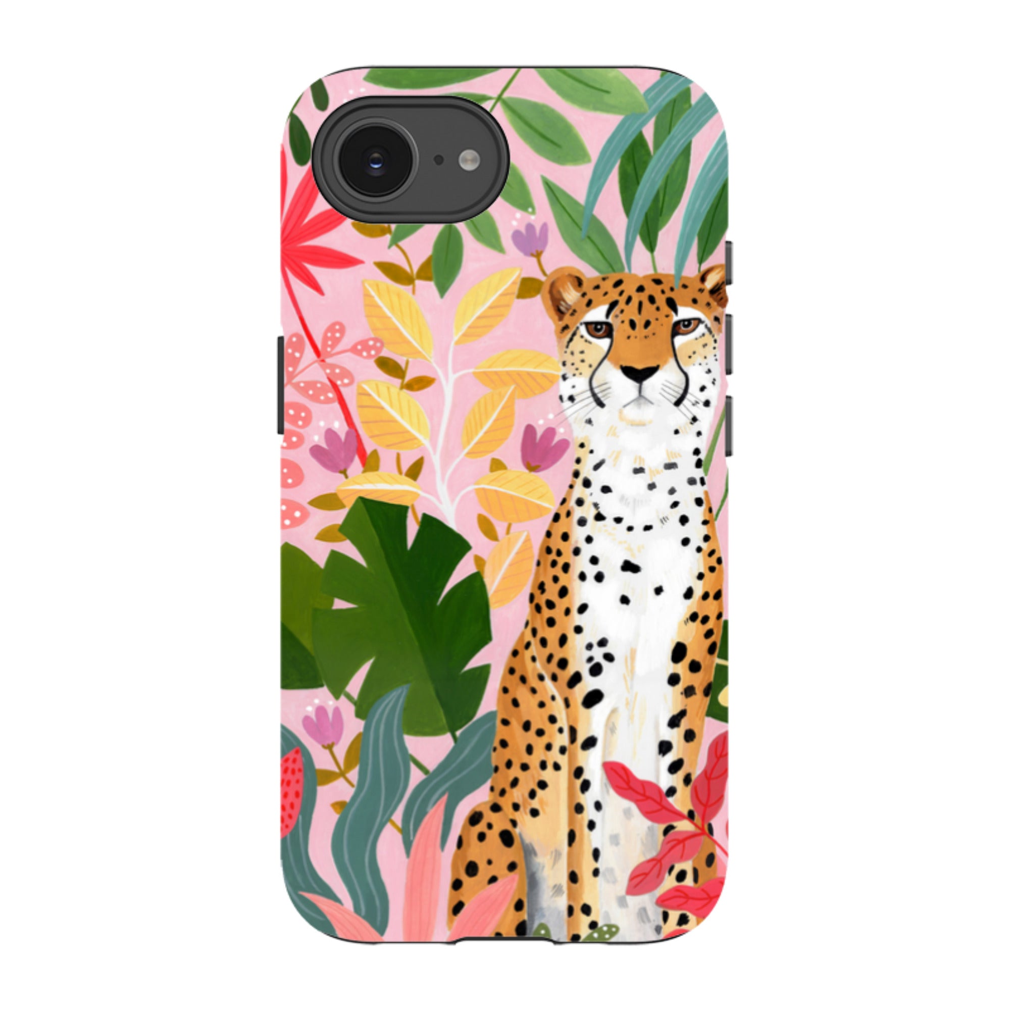 iPhone Tough Case - Cheetah Jungle By Bex Parkin
