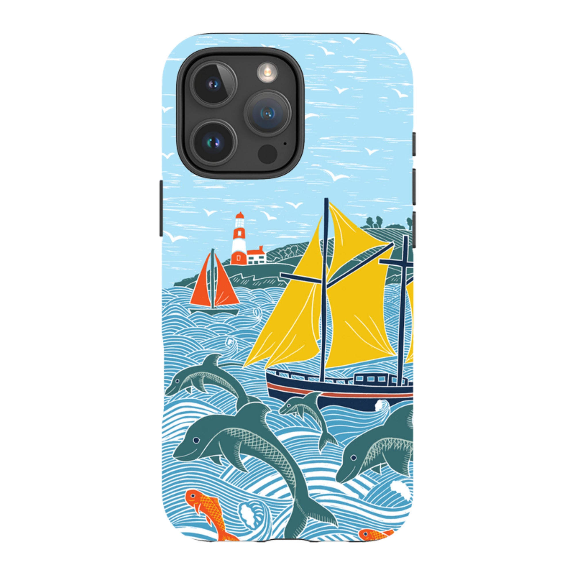 iPhone Case - Dolphins By Kate Heiss