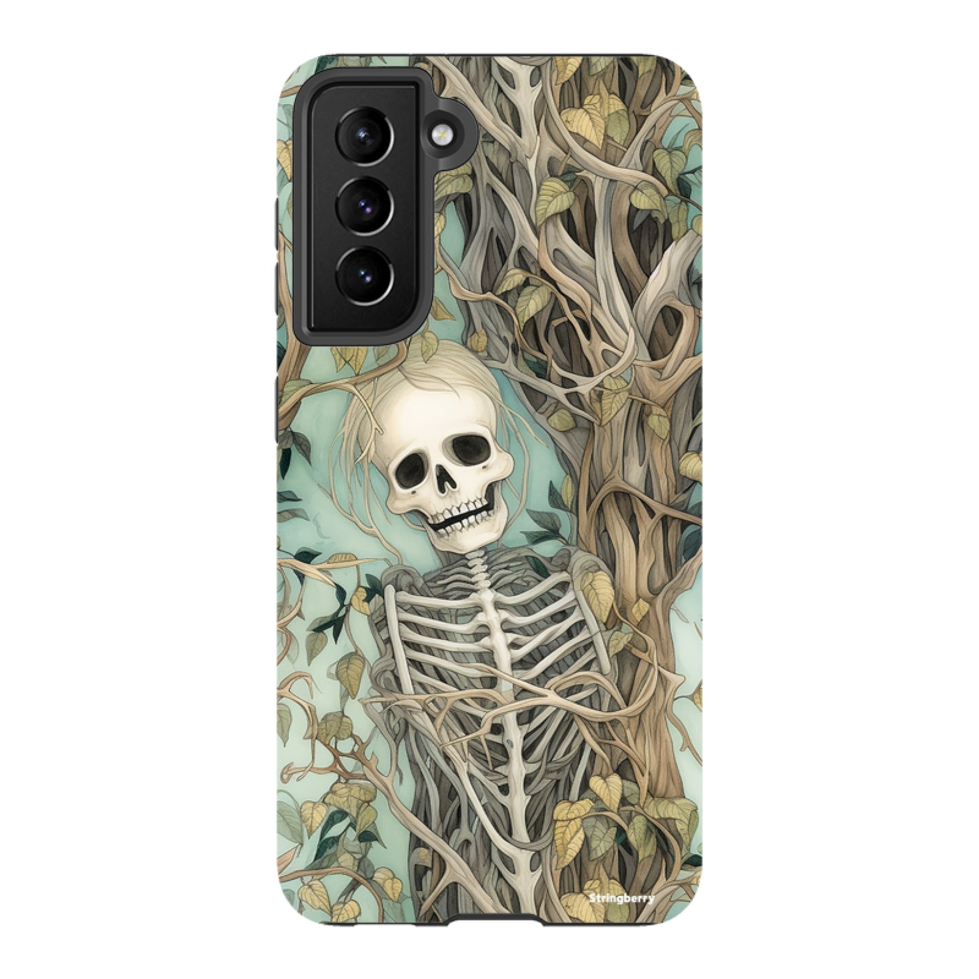 Samsung Tough Case - Skeletal Floral