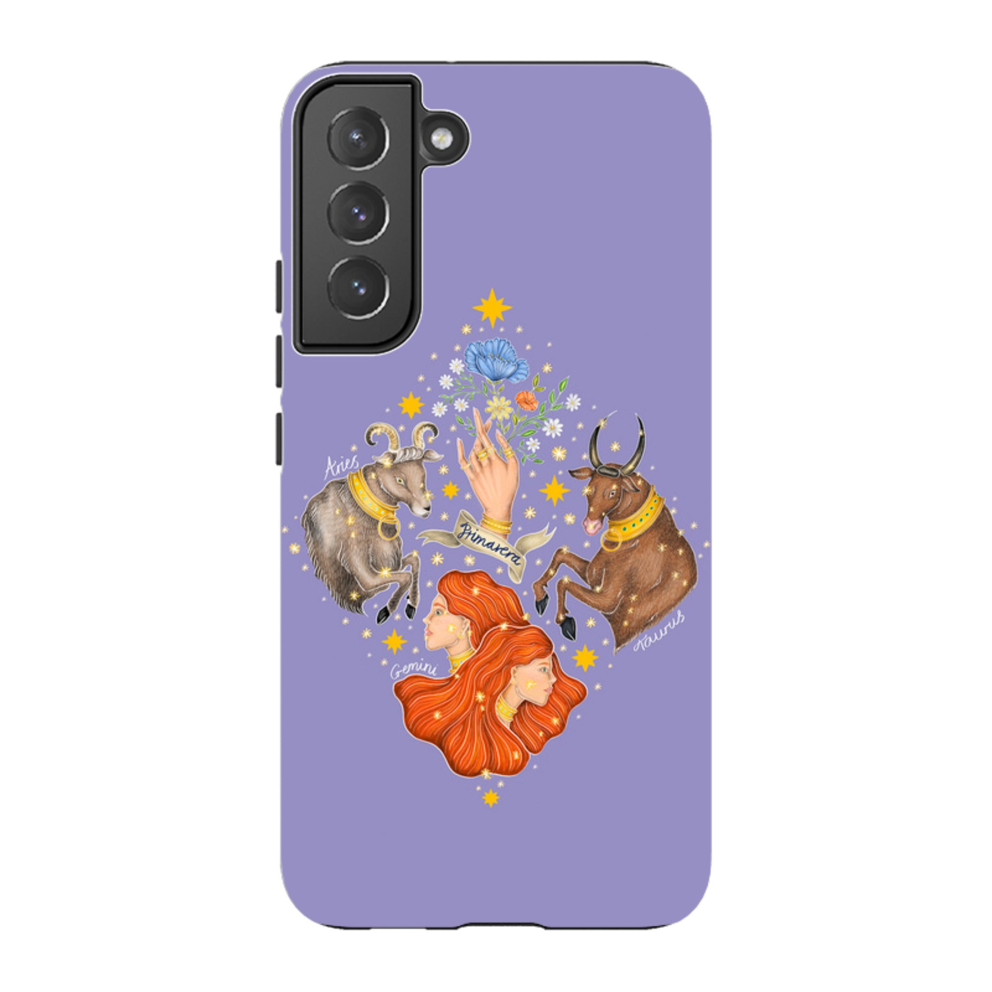 Samsung Tough Case - Spring Zodiac By Catherine Rowe
