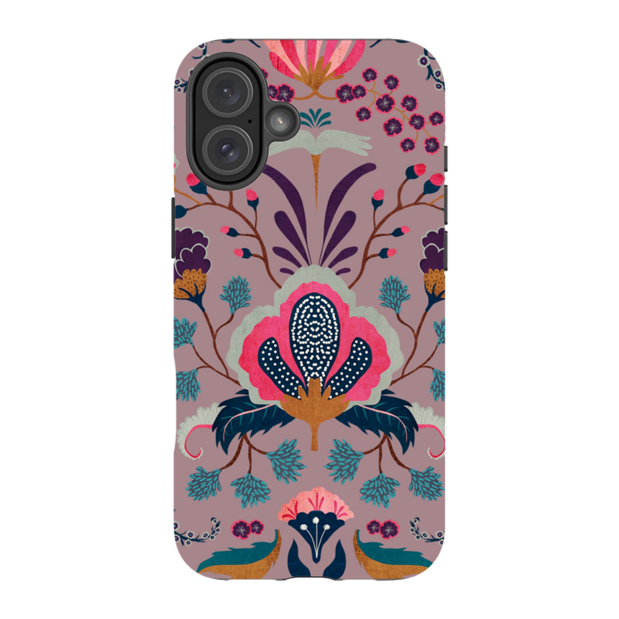 iPhone MagSafe Tough Case - Folk Floral III By Katherine Quinn