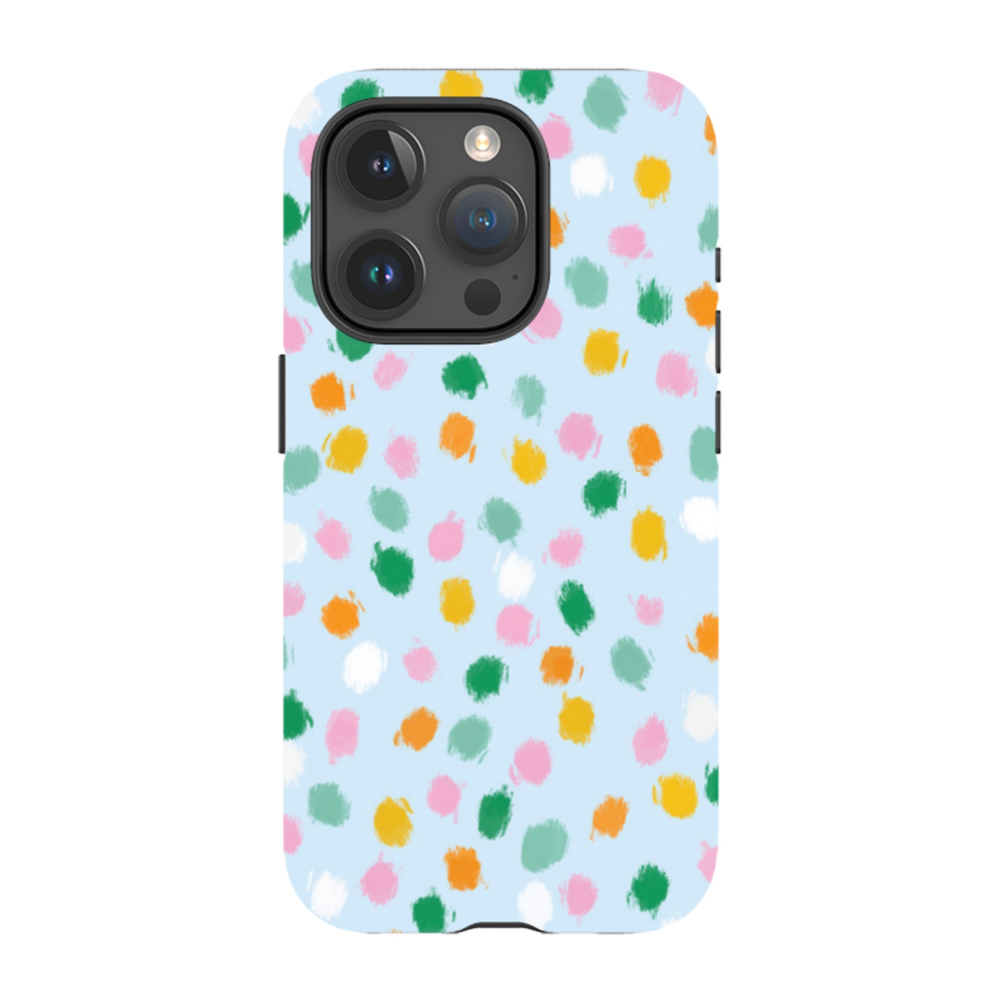 iPhone Tough Case - Spotty Co-Ordinate By Lee Foster Wilson